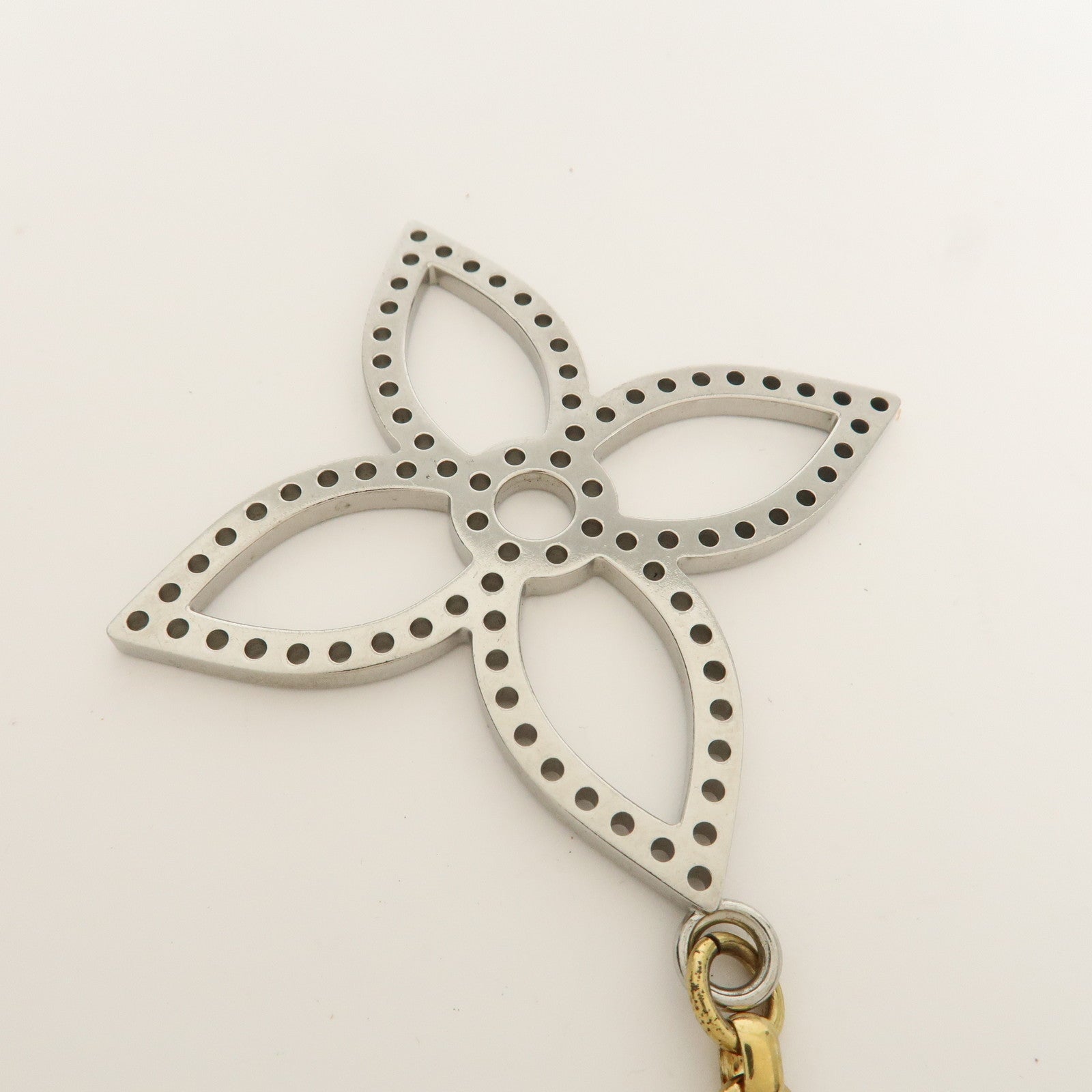 Louis Vuitton Bijoux Sac Tapage Metal Bag Charm Gold Silver M65090