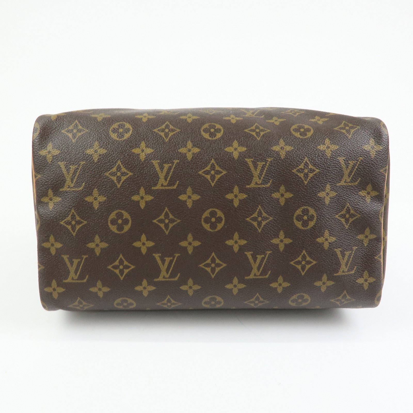 Louis Vuitton Monogram Speedy 30 Boston Bag Hand Bag Brown M41526