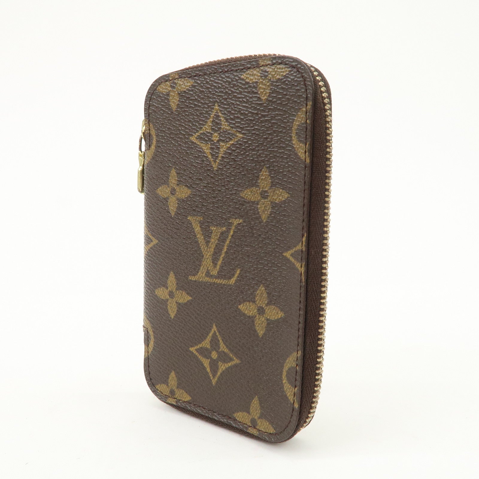 Louis Vuitton Monogram Pochette Cles 6 Key Case Key Holder M62610