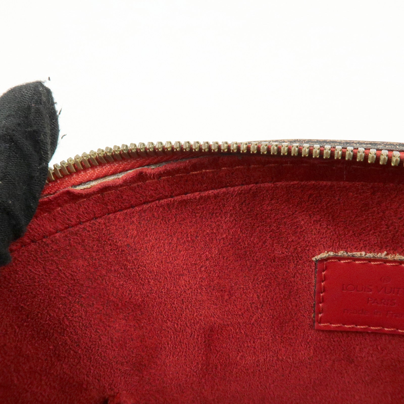 Louis Vuitton Epi Leather Jasmine Hand Bag Castilian Red M52087