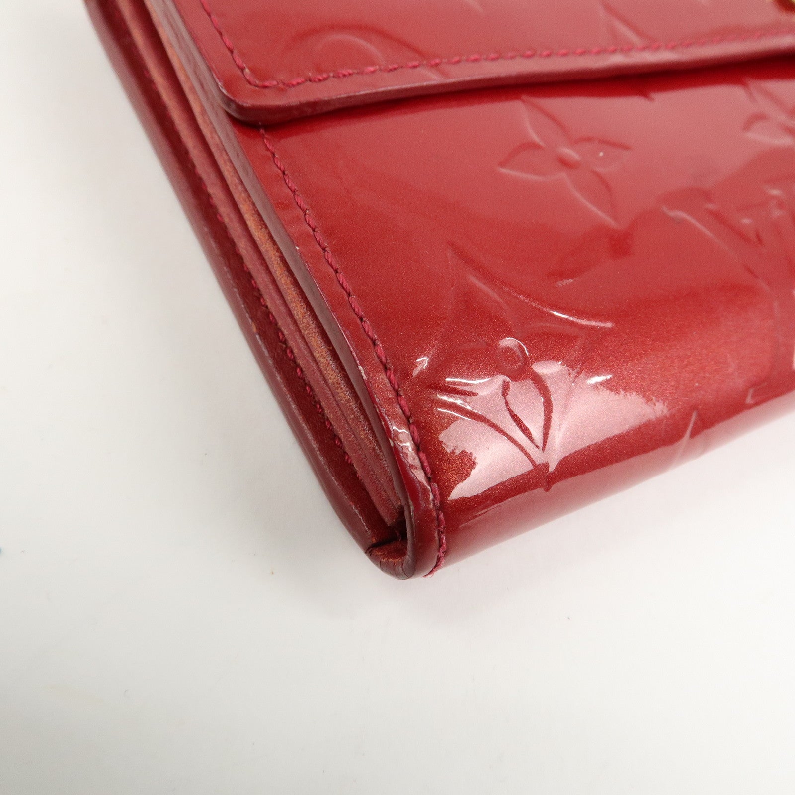 Louis Vuitton Monogram Vernis Leather Portefeuille Sarah M93530 Used