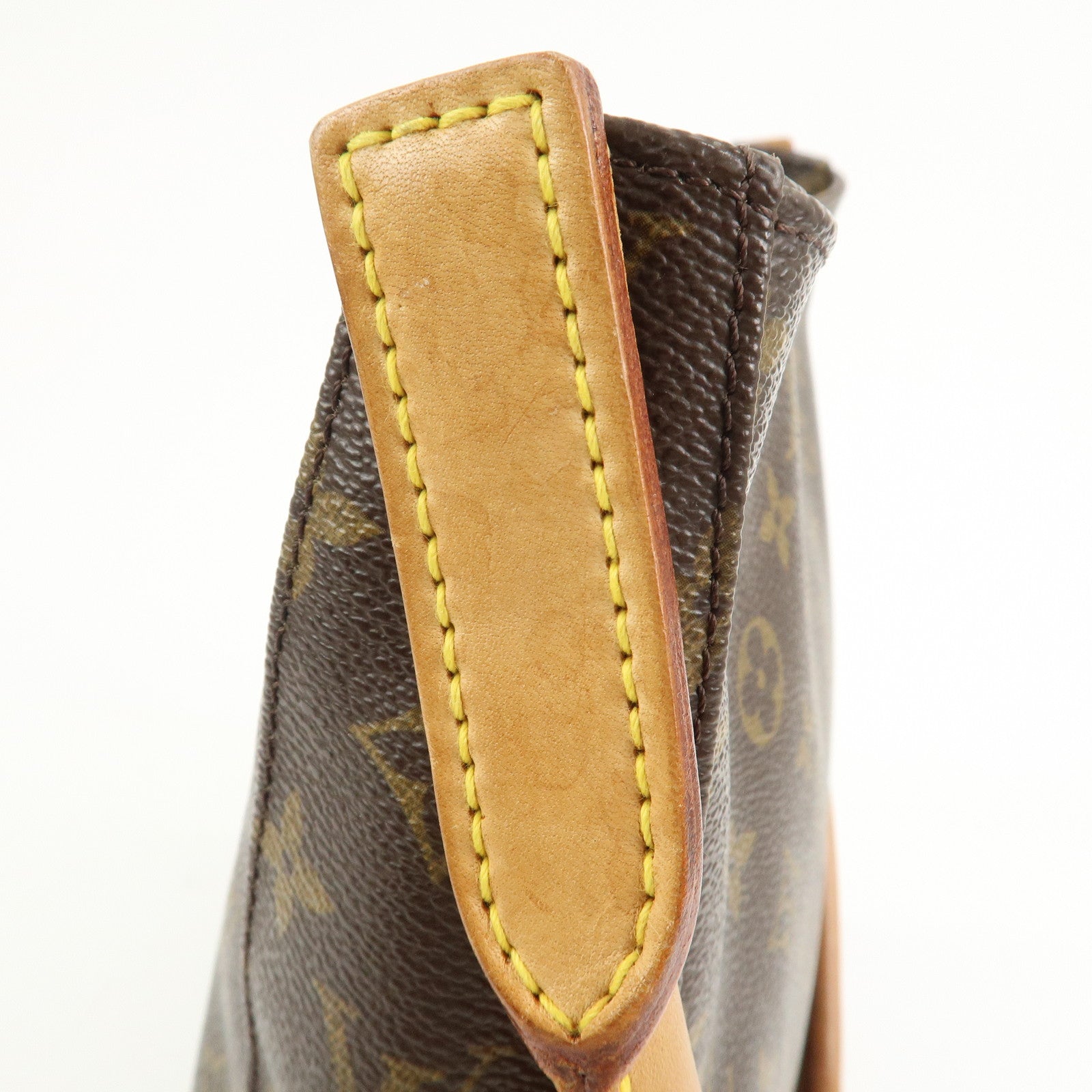 Louis Vuitton Monogram Looping GM Shoulder Bag Brown M51145