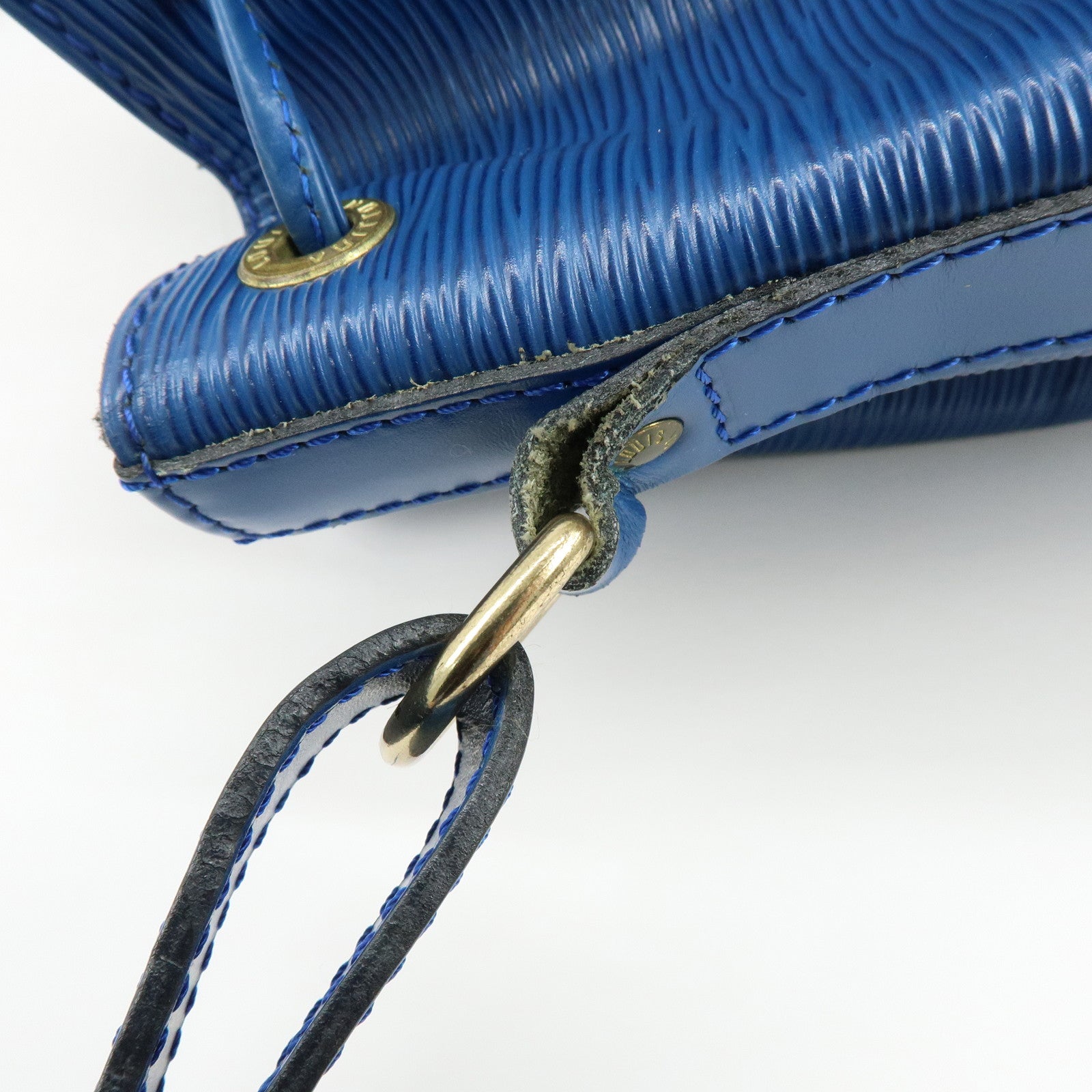 Louis Vuitton Epi Petit Noe Shoulder Bag Toledo Blue M44105