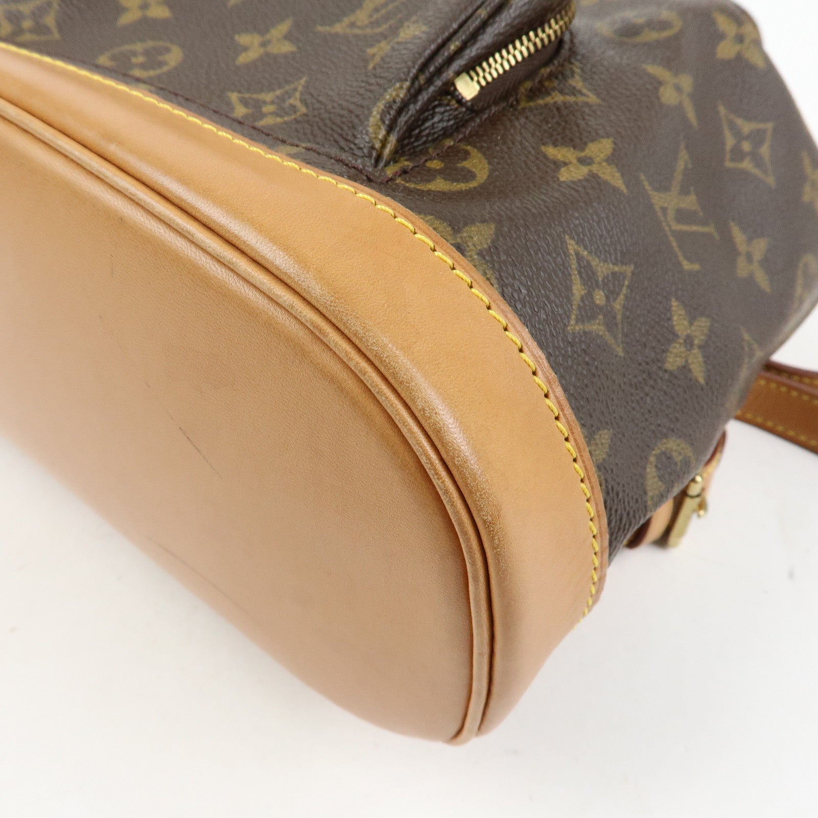 Louis Vuitton Monogram Montsouris MM Backpack Rucksack Brown M51136