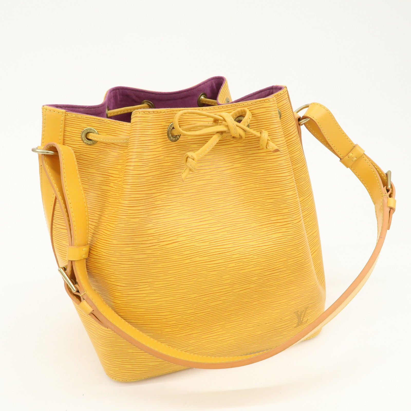 Louis Vuitton Epi Petit Noe Shoulder Bag Tassili Yellow M44109