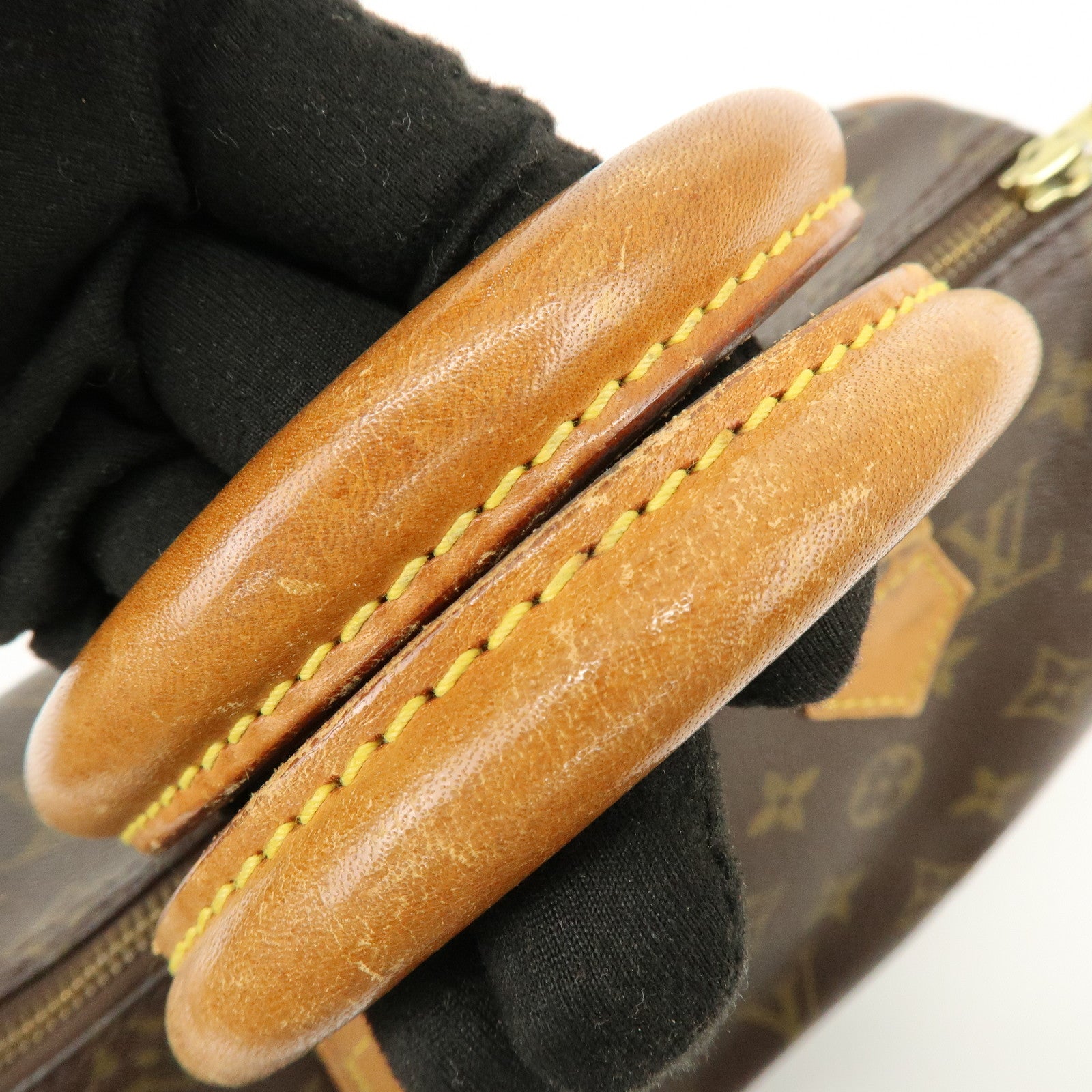 Louis Vuitton Monogram Speedy 25 Boston Bag Hand Bag Brown M41528