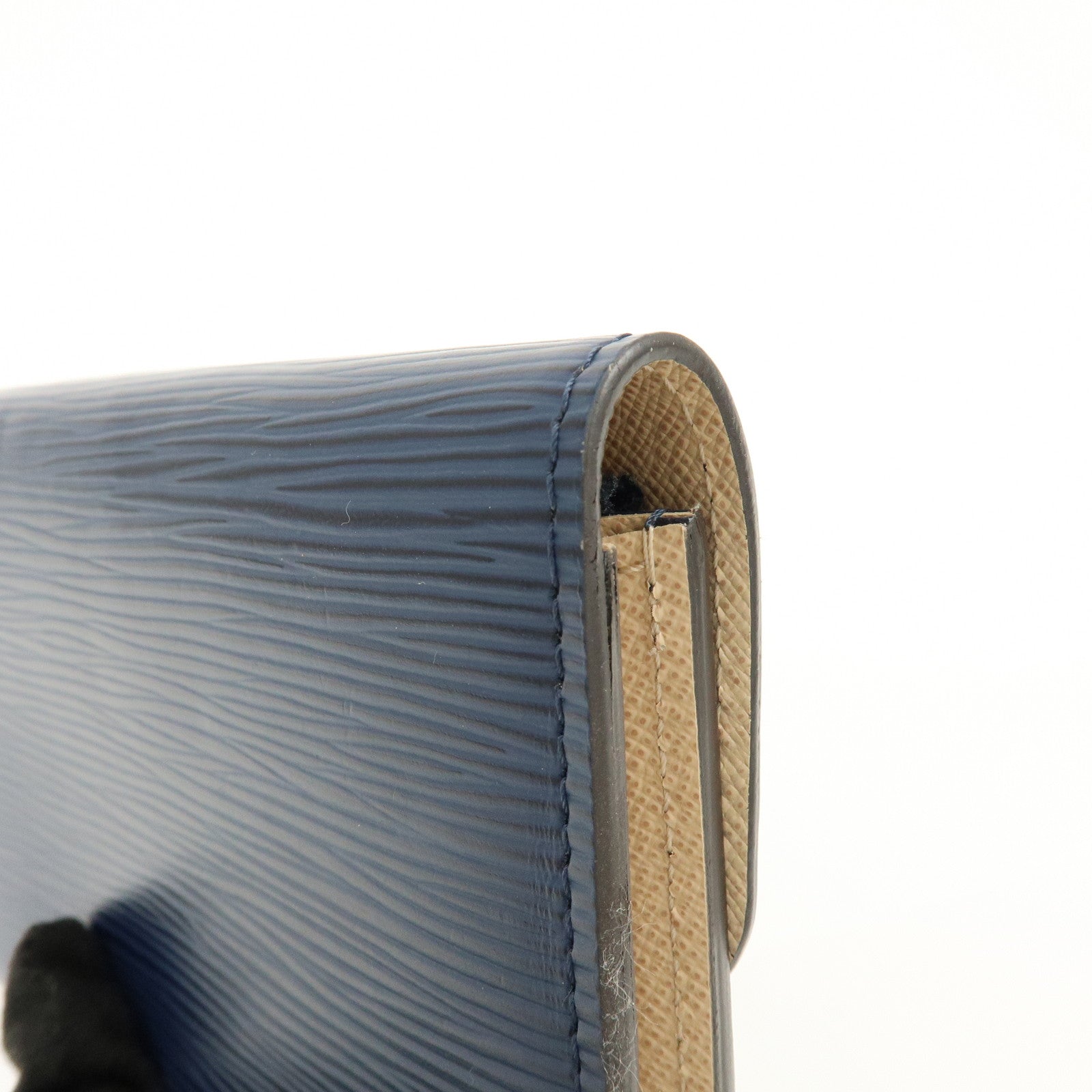 Louis Vuitton Epi Portefeuille Emilie Wallet Indigo Blue M60854