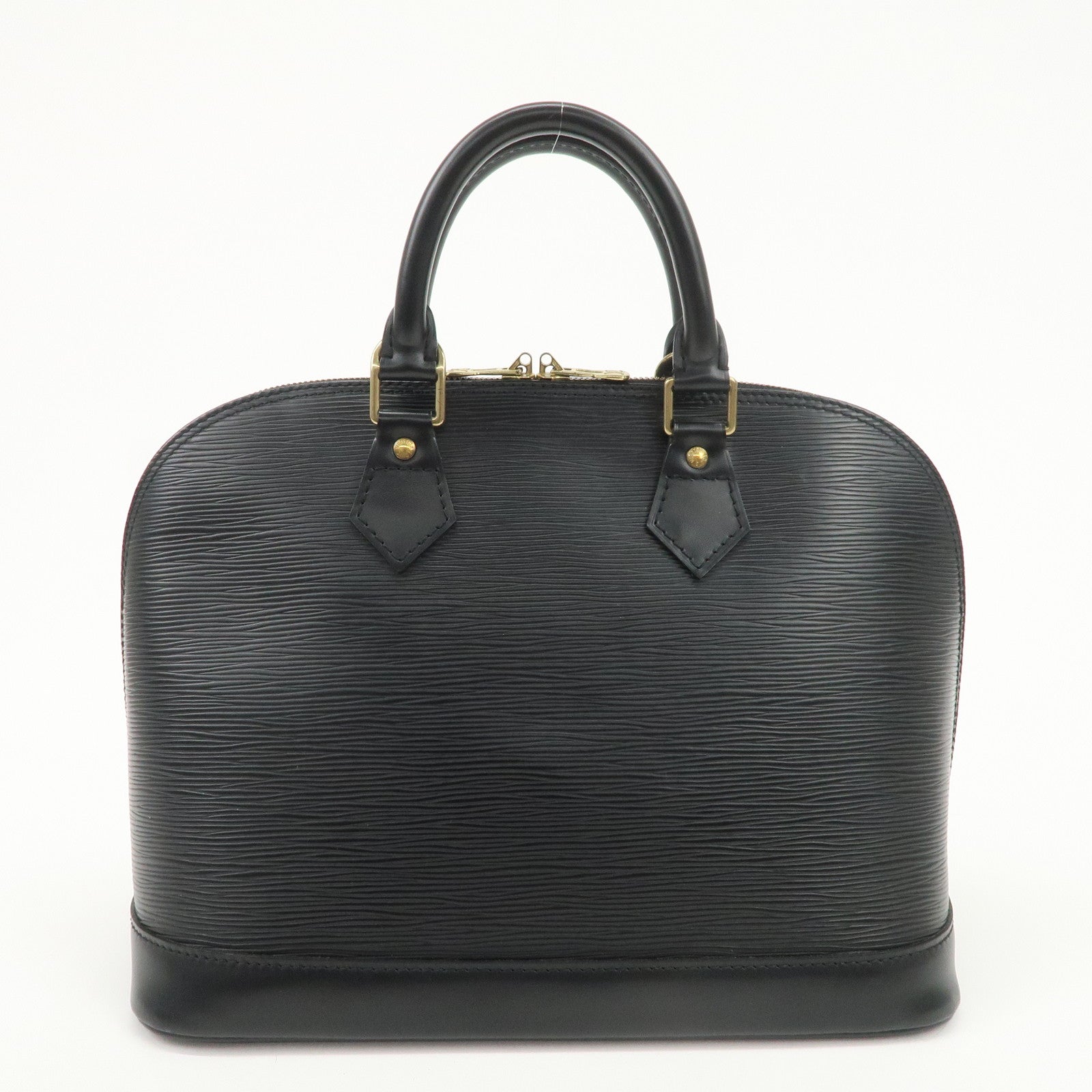 Louis Vuitton Epi leather Alma PM Hand Bag New Style Noir M40302
