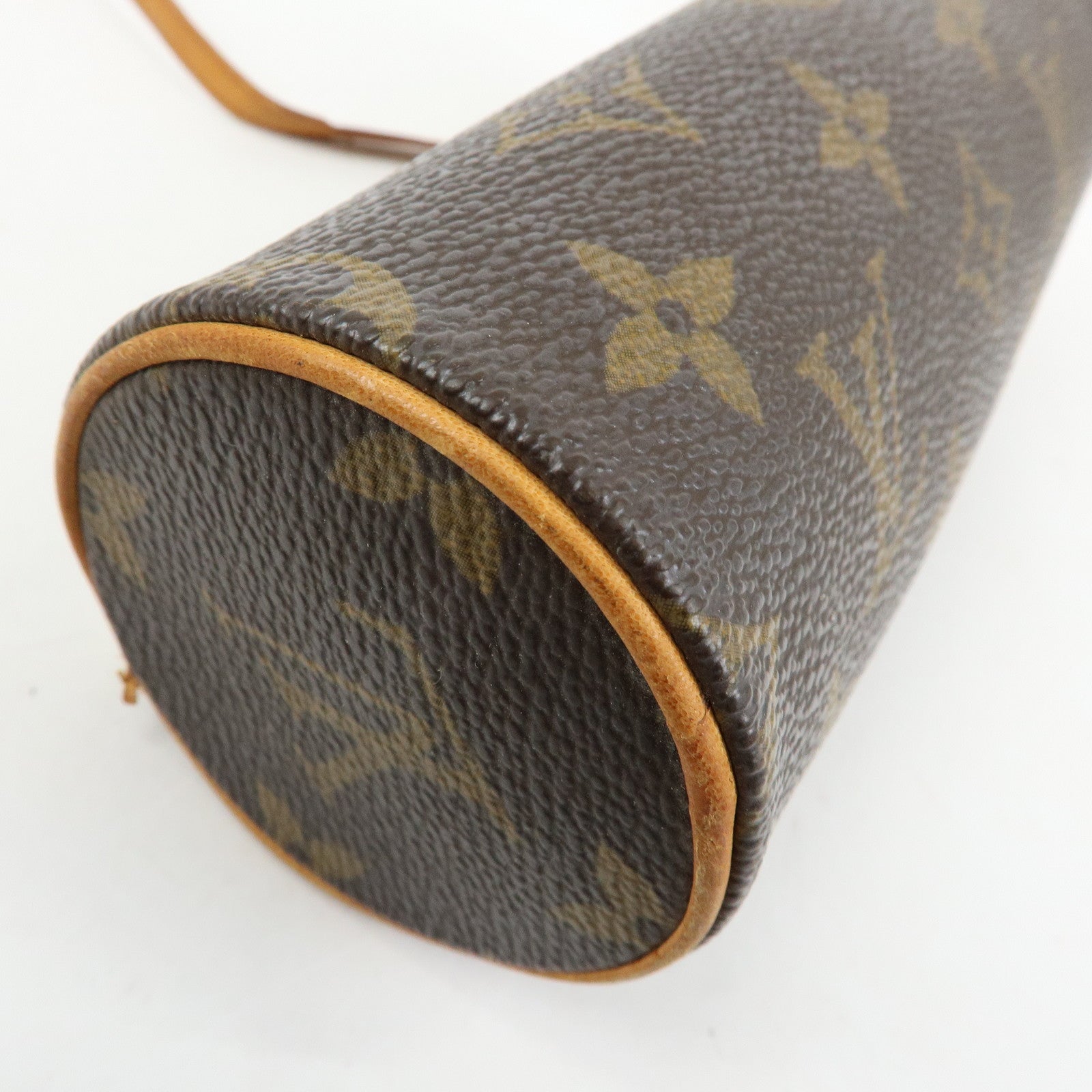 Louis Vuitton Monogram Set of 2 Pouch for Papillon Bag Brown Used