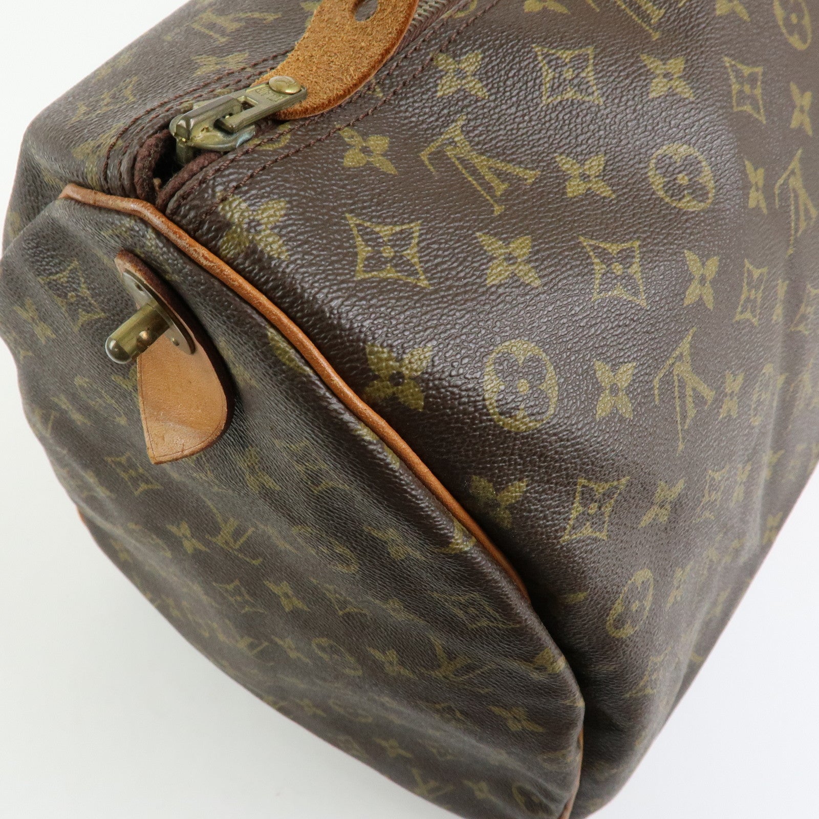 Louis Vuitton Monogram Keep All 60 Boston Bag Brown M41422