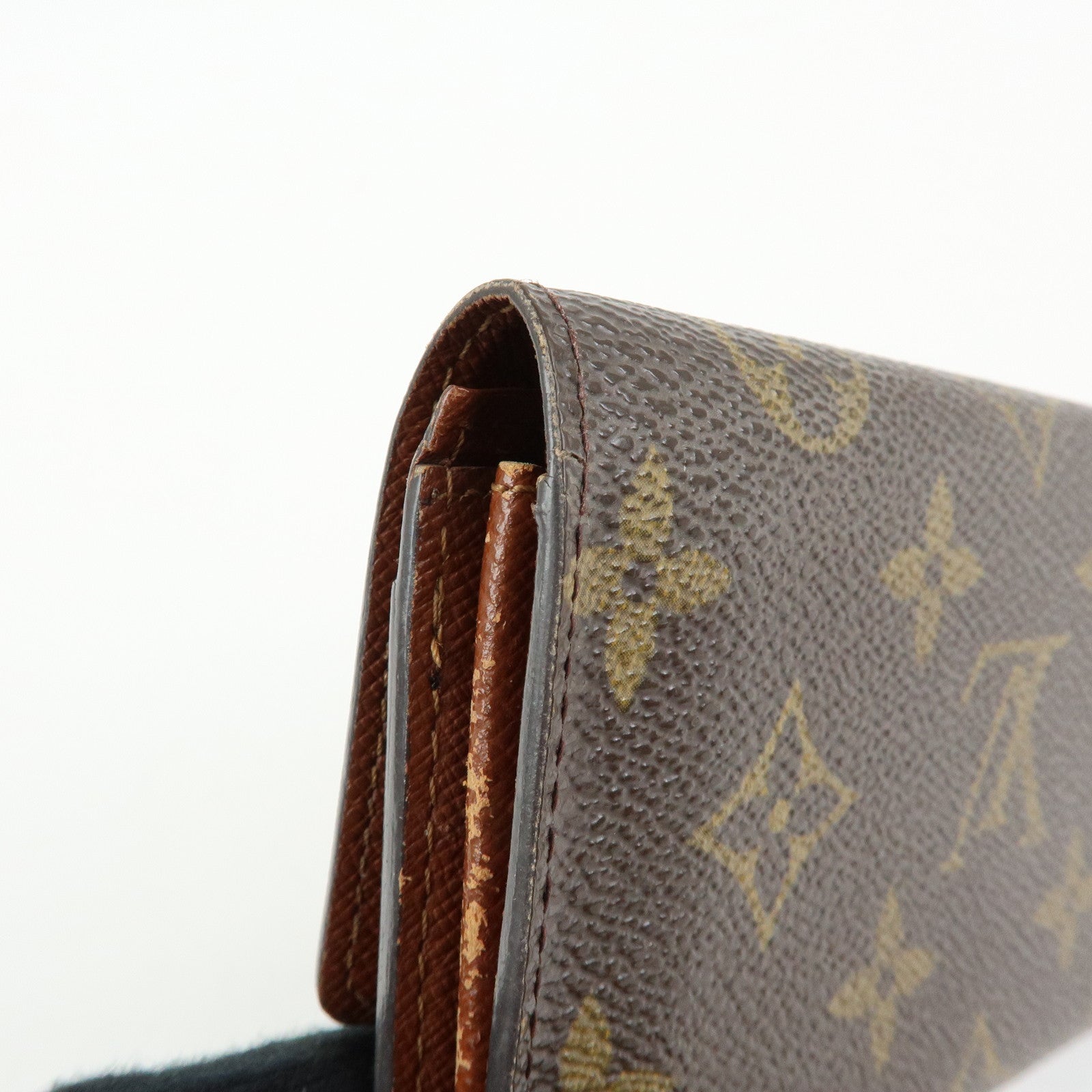 Louis Vuitton Monogram Porte Monnaie Zip Bifold Wallet M61735