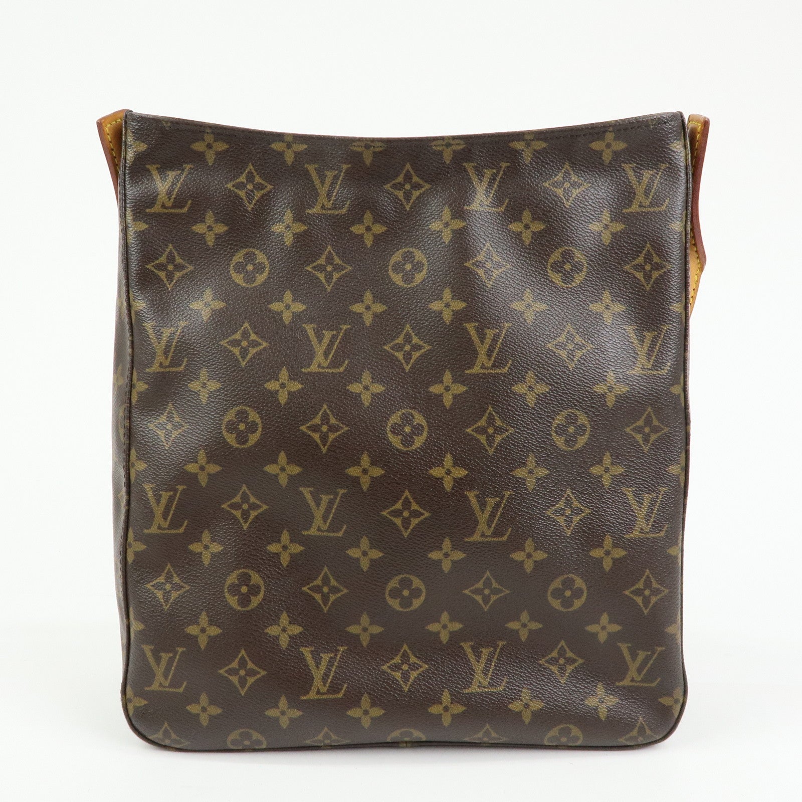 Louis Vuitton Monogram Looping GM Shoulder Bag Brown M51145