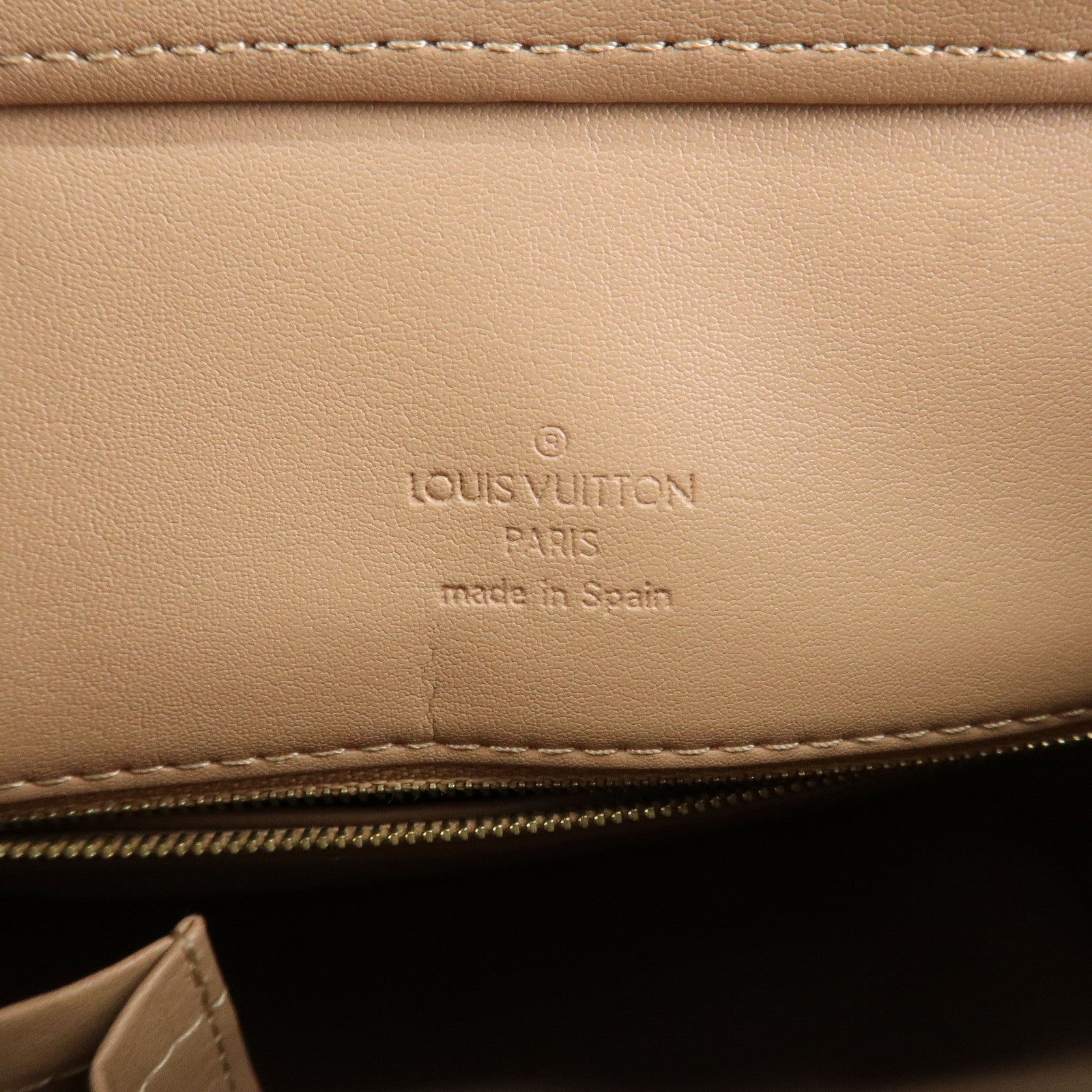 Louis Vuitton Monogram Vernis Houston Noisette Tote Bag M91340