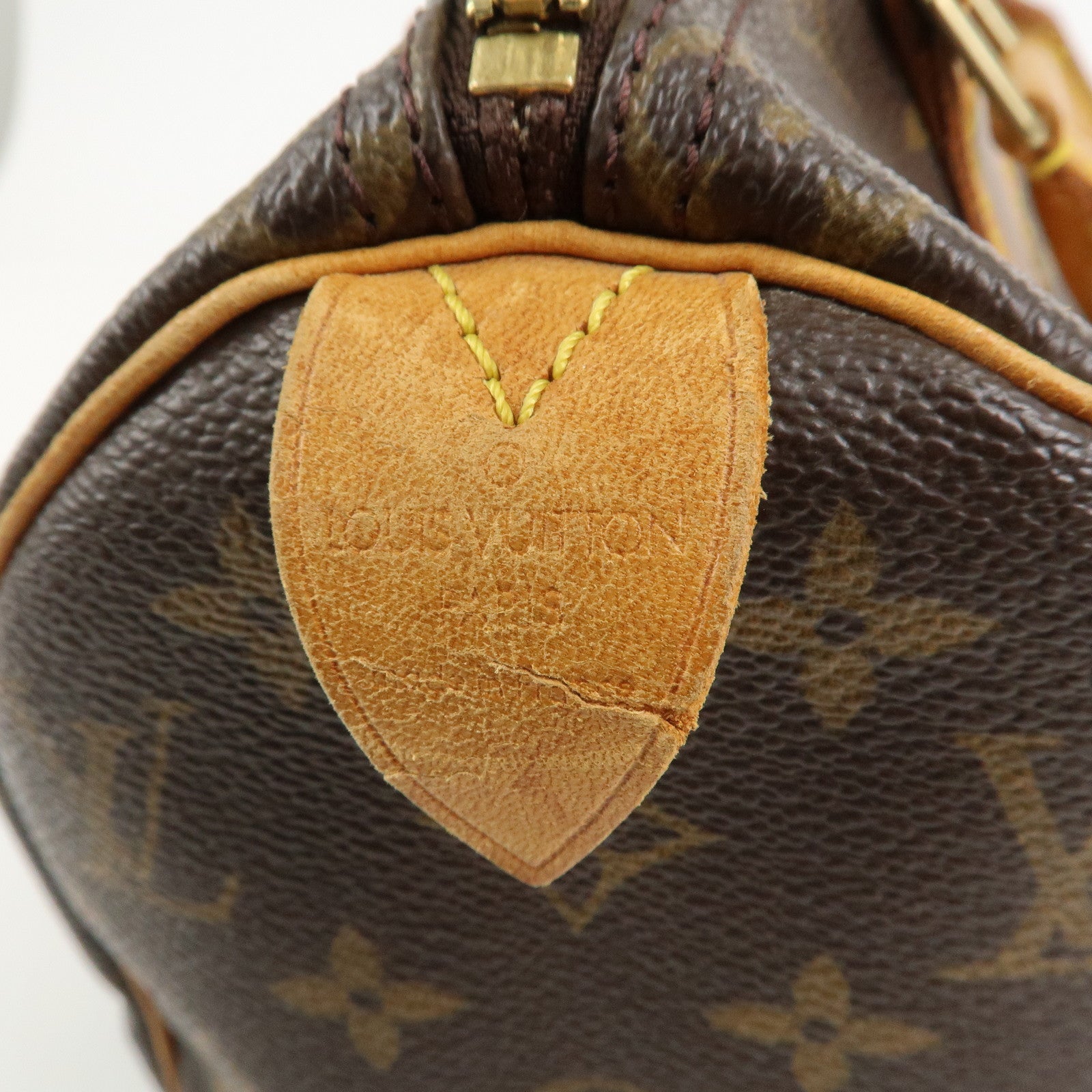 Louis Vuitton Monogram Speedy 25 Boston Bag Hand Bag Brown M41528
