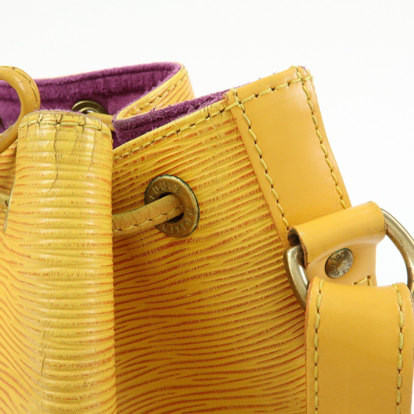 Louis Vuitton Epi Petit Noe Shoulder Bag Tassili Yellow M44109