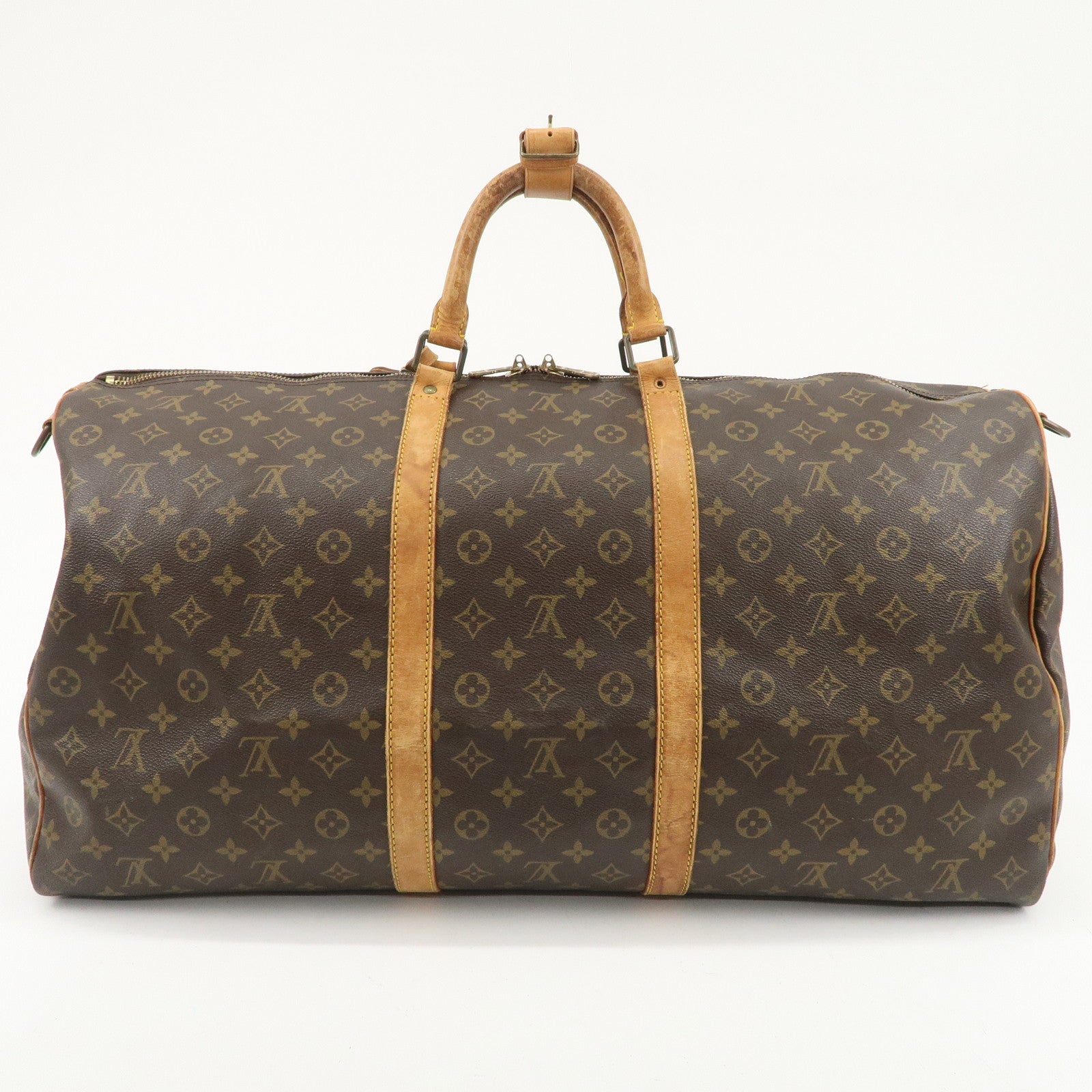 Louis Vuitton Monogram Keep All Bandouliere 60 Boston Bag M41412 Used