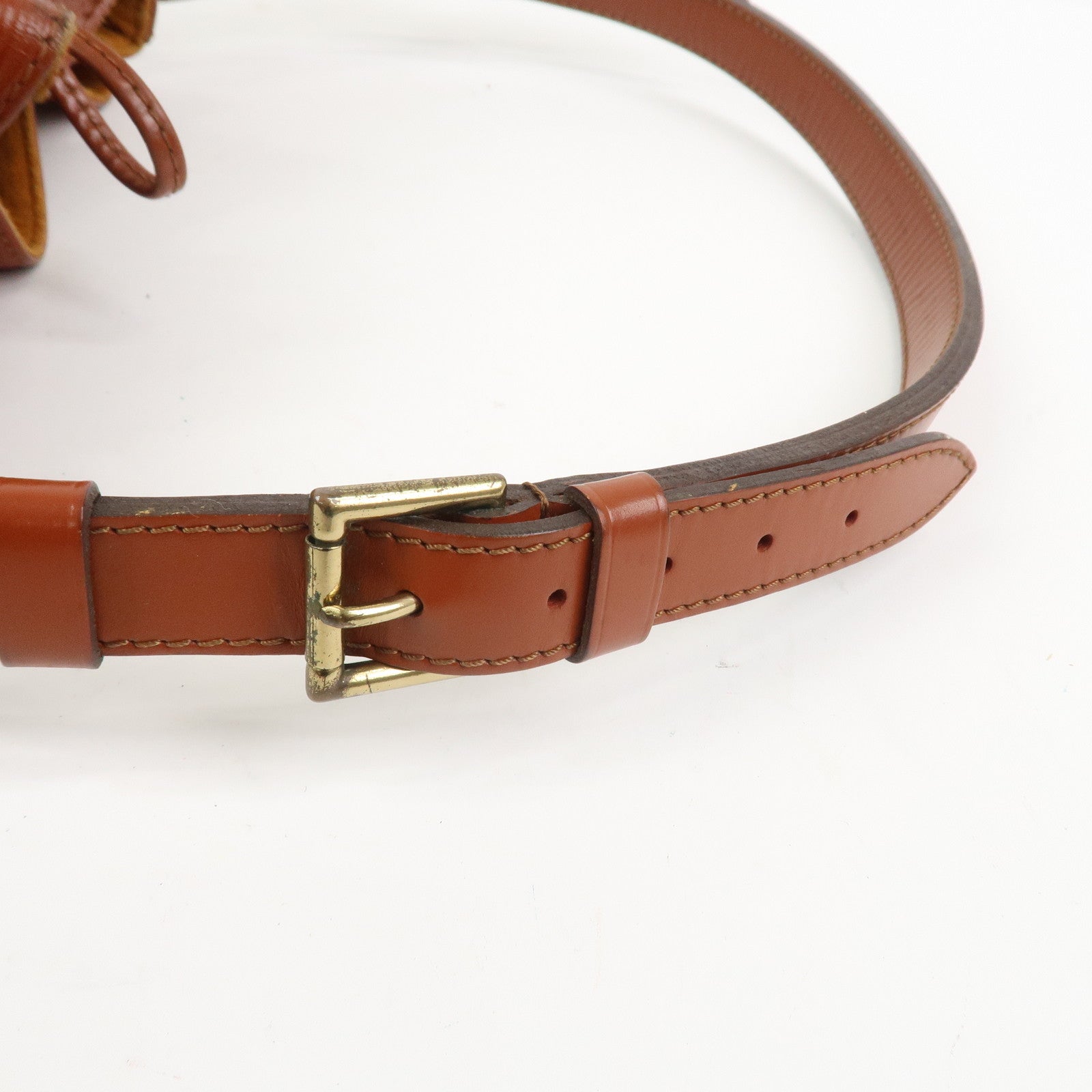 Louis Vuitton Epi Petit Noe Shoulder Bag Kenya Brown M44103