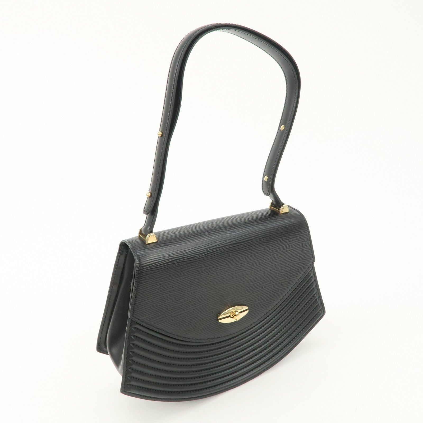 Louis Vuitton Epi Tilsit Shoulder Bag Hand Bag Noir M52482