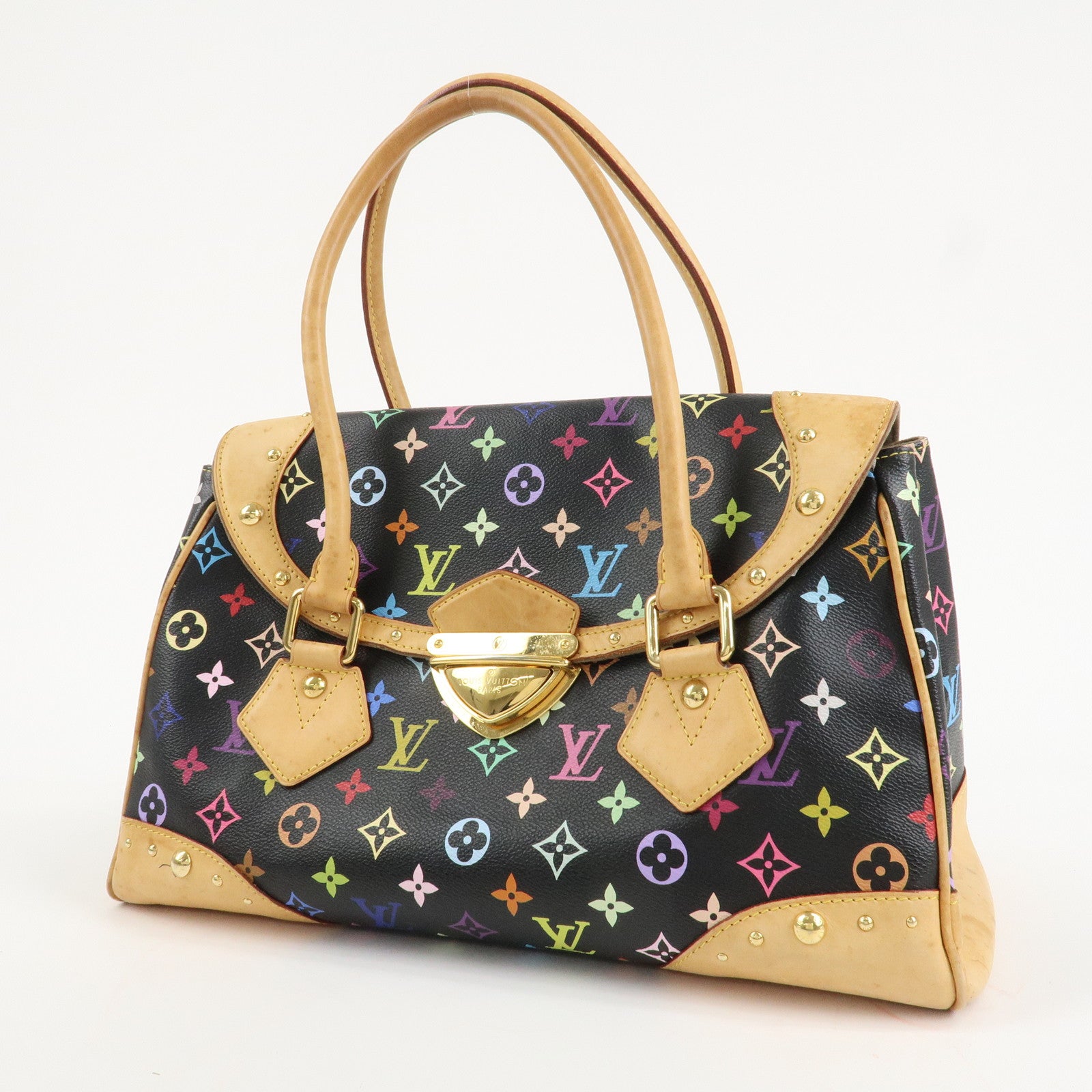 Louis Vuitton Monogram Beverly GM Shoulder Bag Noir M40202 Used