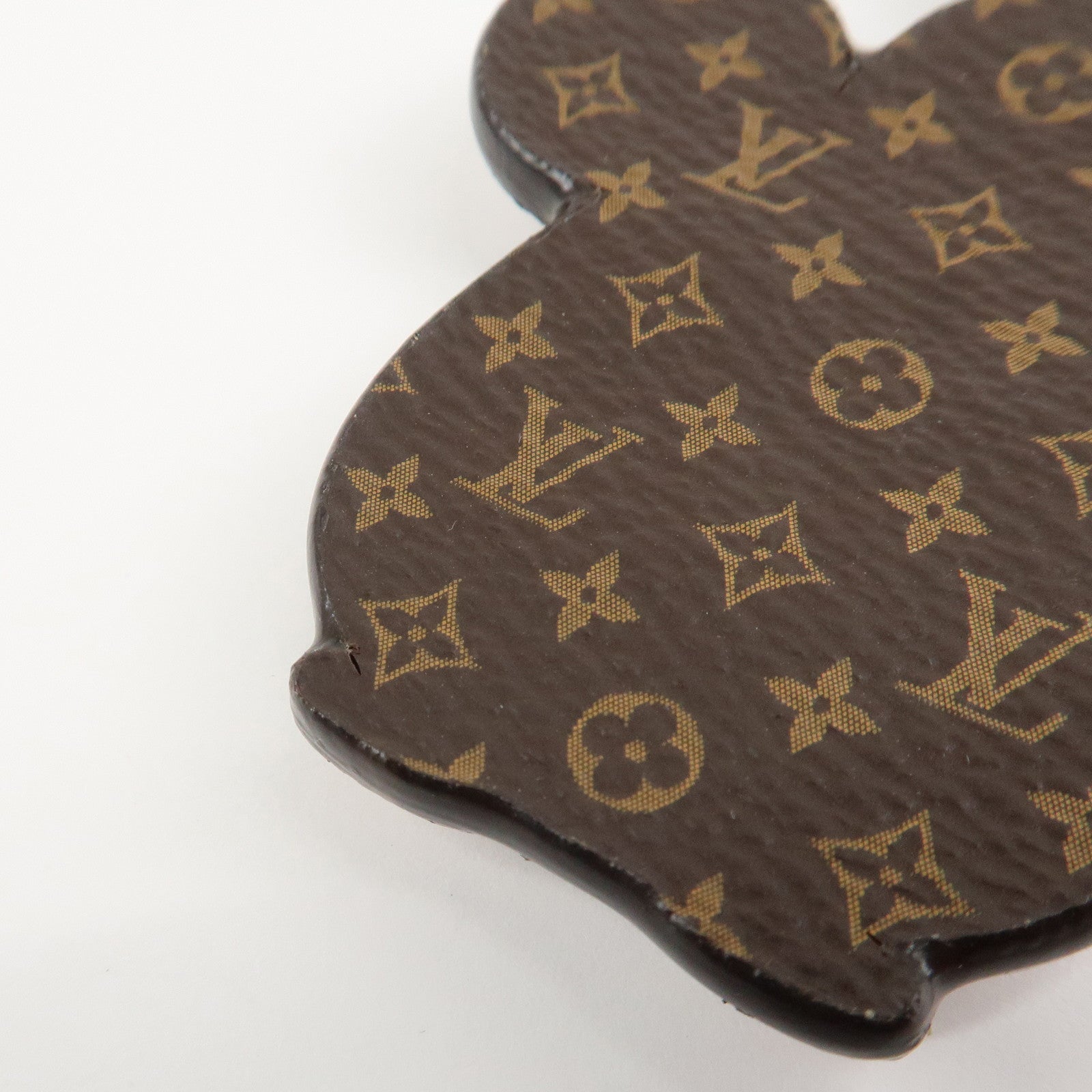 Louis Vuitton Monogram Porte Cles Vuittonite Mouse Bag Charm M69014 Used