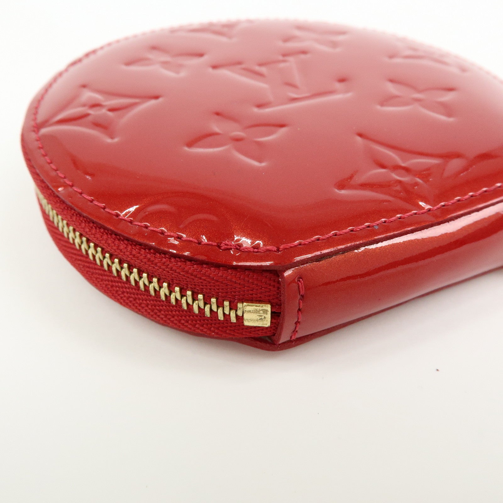 Louis Vuitton Monogram Vernis Leather Portemonnaie Lapin Coin Case