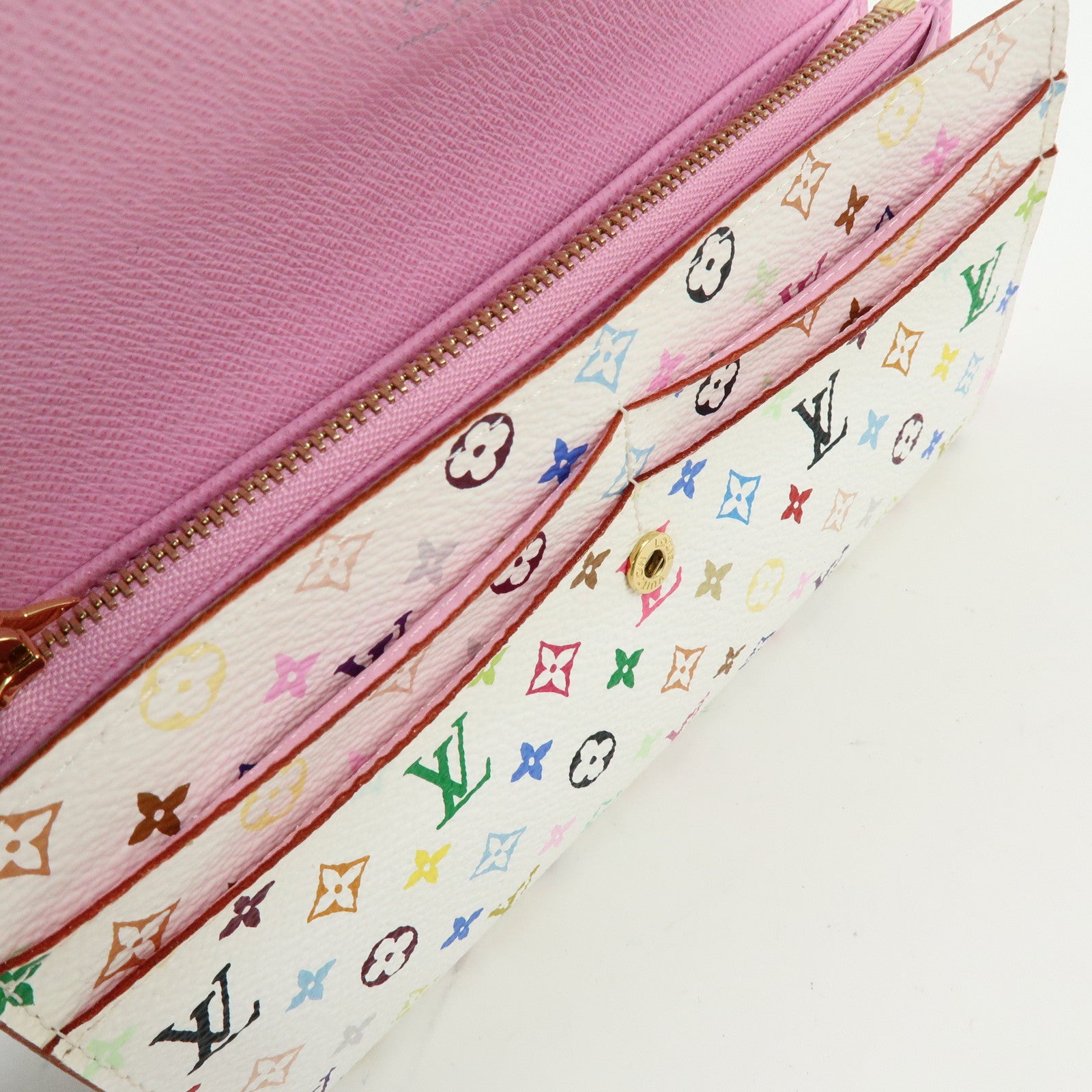 Louis Vuitton Monogram Multicolor Portefeuille Sarah Wallet M93532