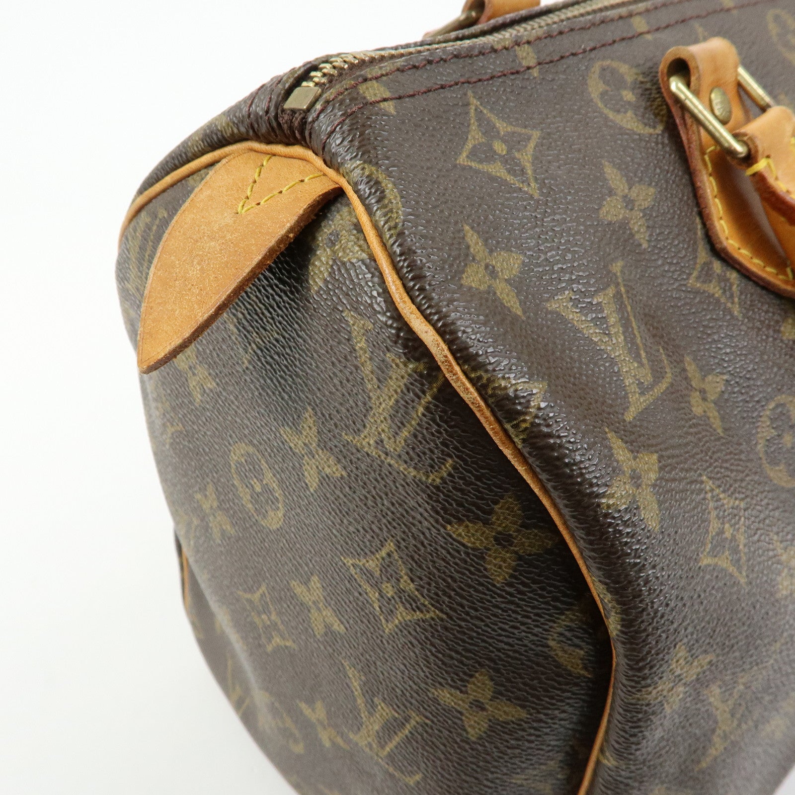 Louis Vuitton Monogram Speedy 30 Boston Bag Hand Bag Brown M41526