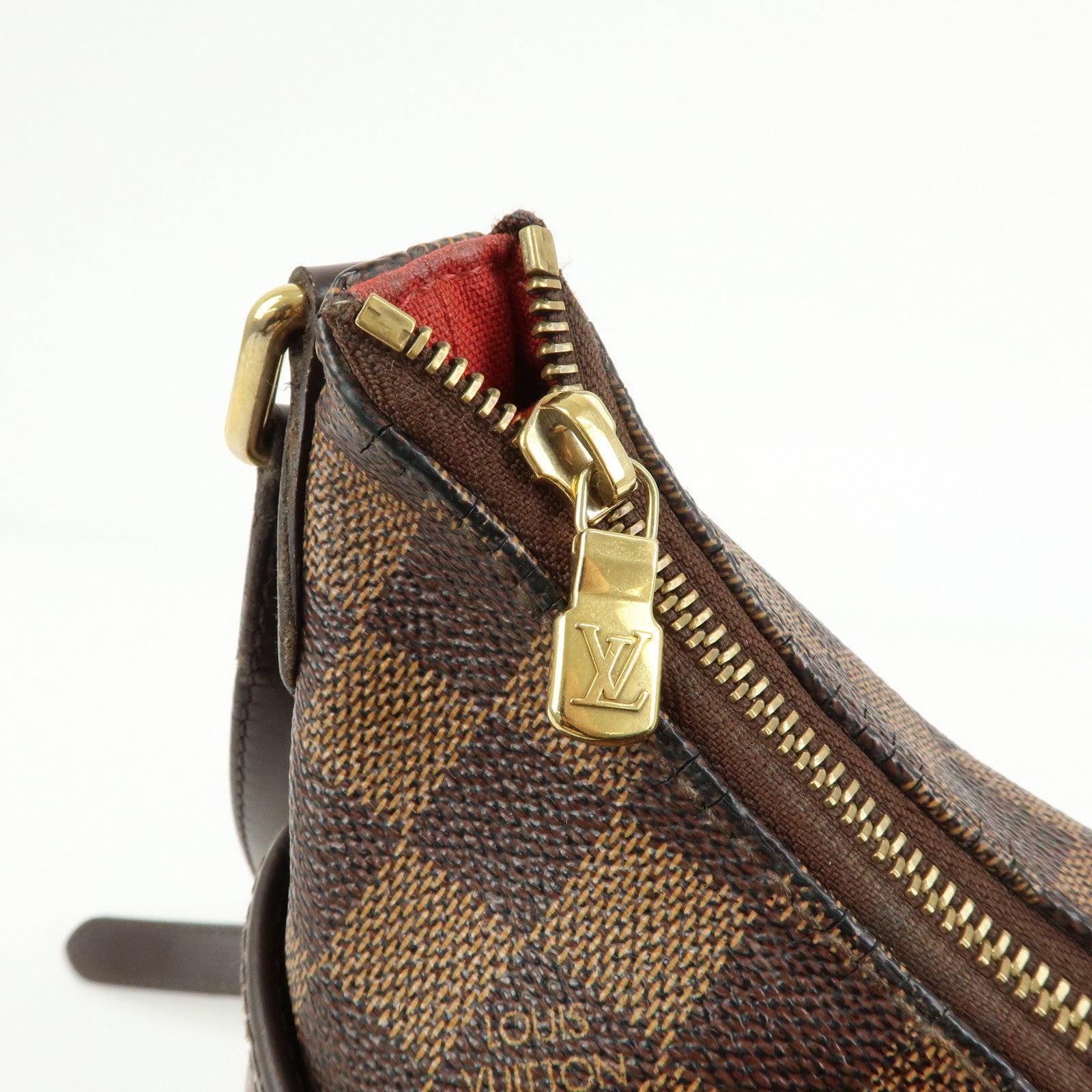 Louis Vuitton Damier Bloomsbury PM Shoulder Bag Brown N42251