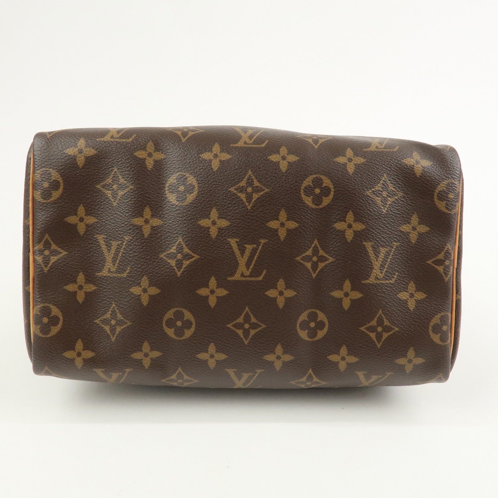 Louis Vuitton Monogram Speedy 25 Boston Bag Hand Bag Brown M41528