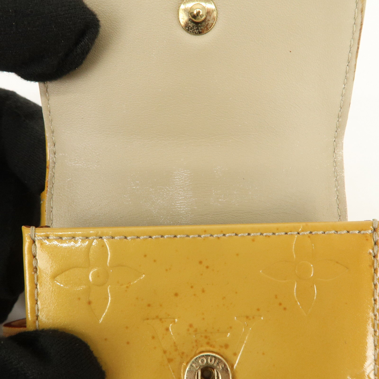 Louis Vuitton Monogram Vernis Lafayette Street Coin Case M91013