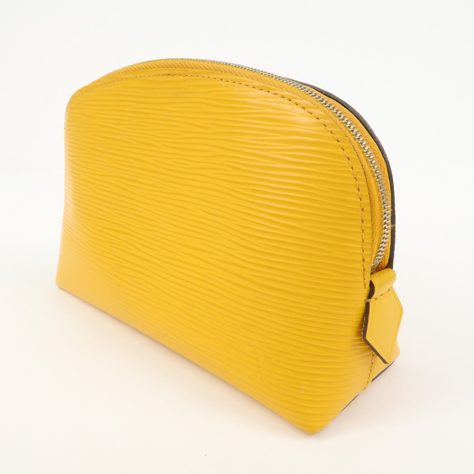 Louis Vuitton Epi Pochette Cosmetic PM Cosmetic Pouch Citron M40639