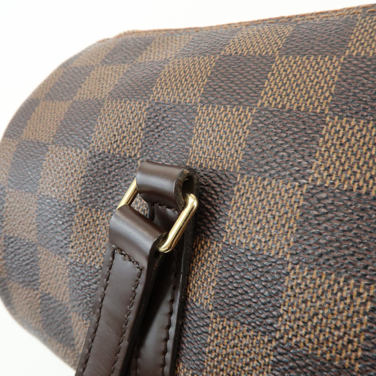 Louis Vuitton Damier Ebene Papillon 30 Hand Bag Brown N51303