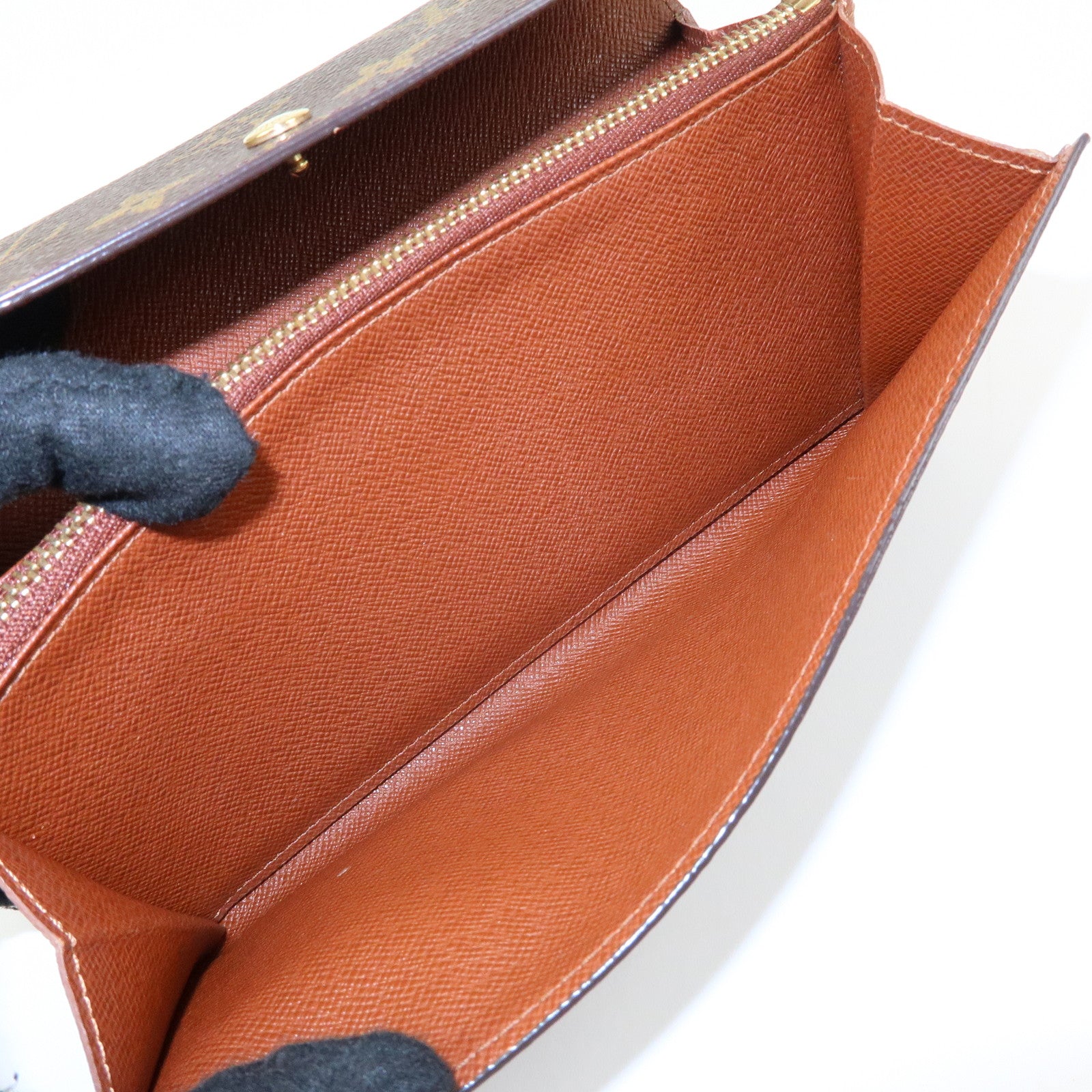 Louis Vuitton Monogram Pochette Porte Monnaie Credit Wallet M61725