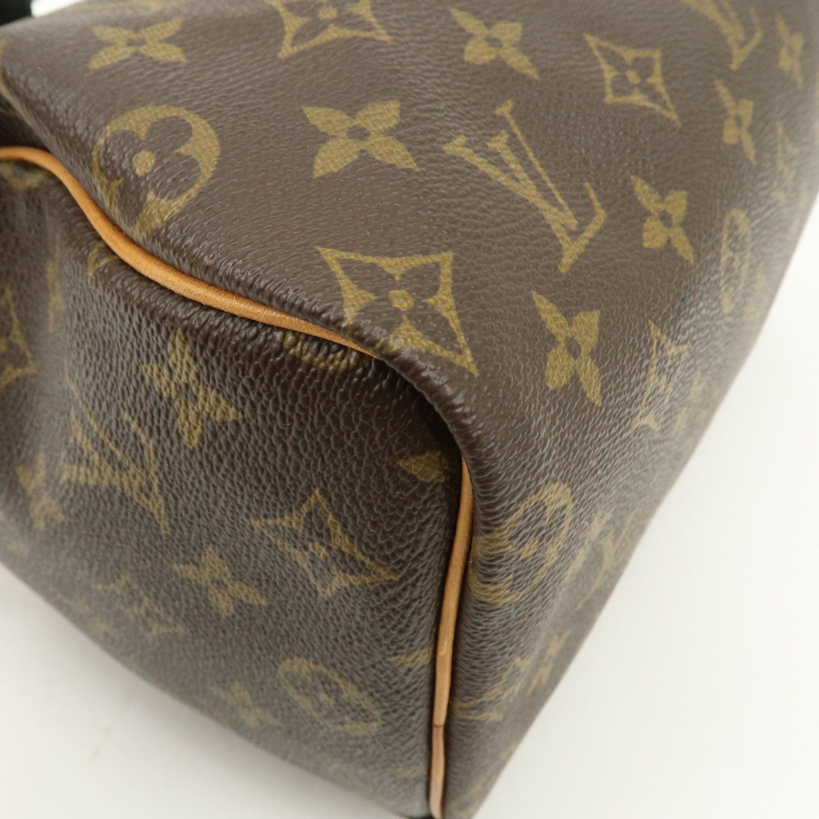 Louis Vuitton Monogram Canvas Speedy 25 Boston Bag Hand Bag M41528