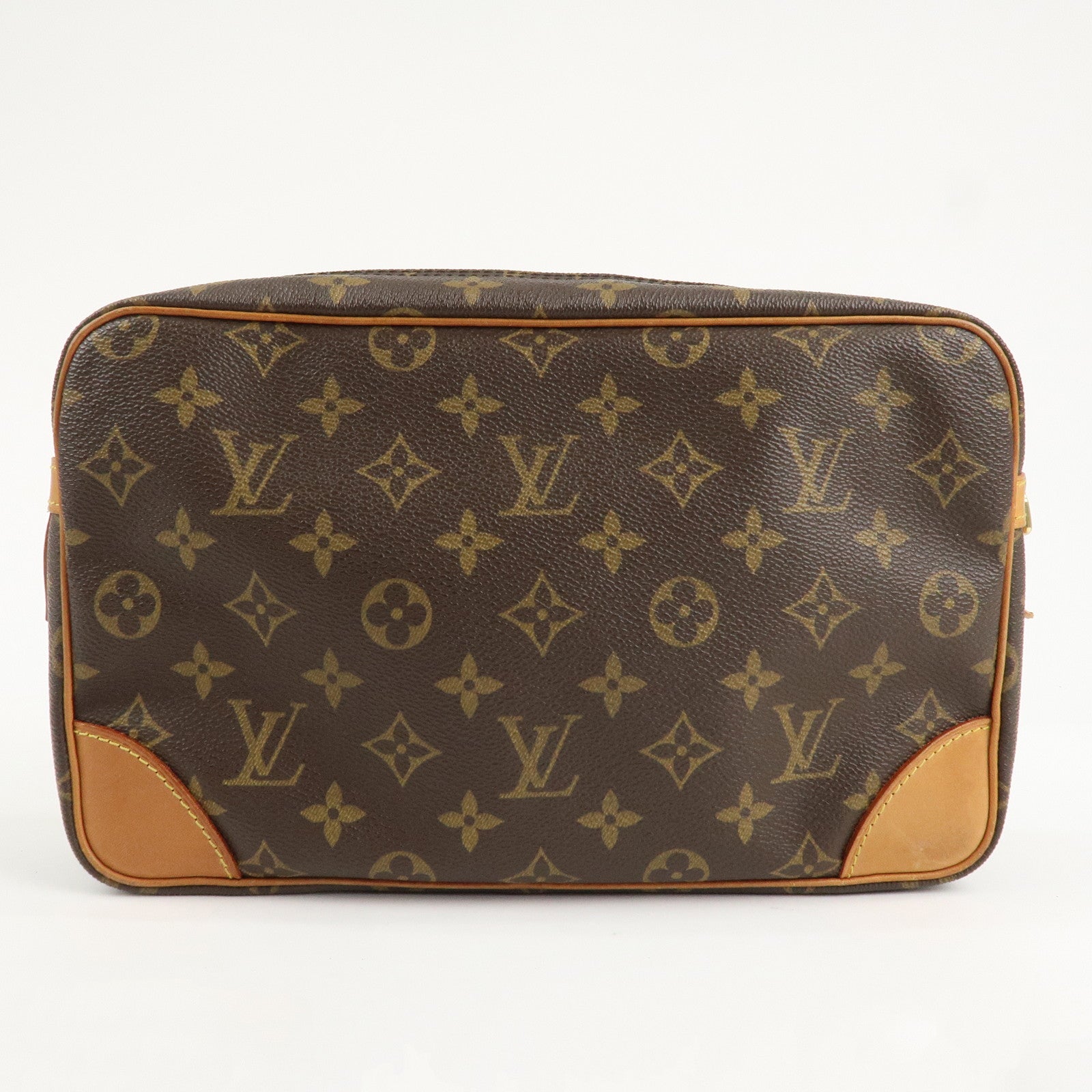 Louis Vuitton Monogram Compiegne 28 Pouch Clutch Bag M51845 Used