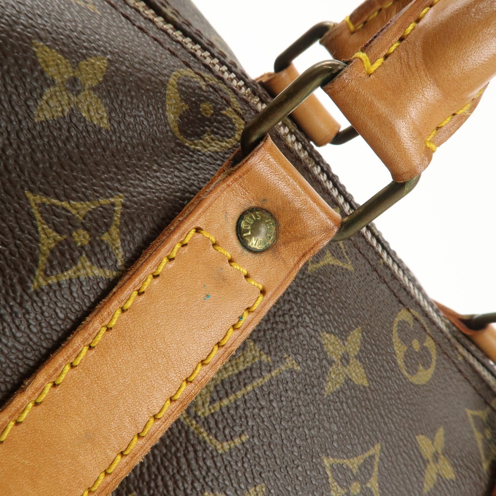 Louis Vuitton Monogram Keep All 45 Boston Bag M41428 Used