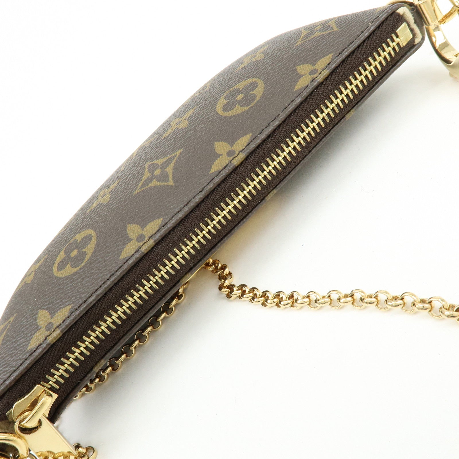 Louis Vuitton Monogram Pochette Milla MM Chain Hand Bag M60094