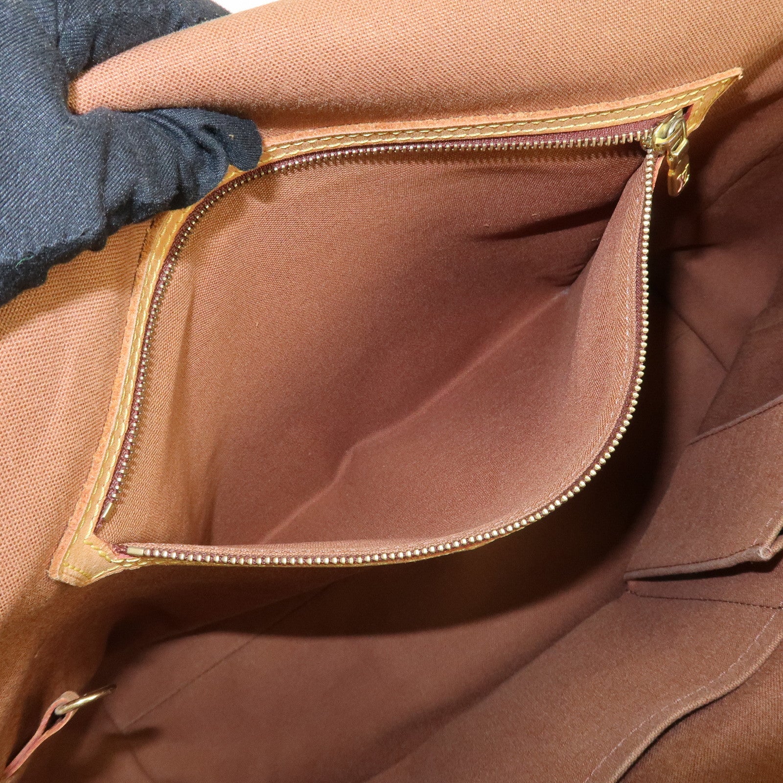 Louis Vuitton Monogram Abbesses Messenger Bag Brown M45257 Used