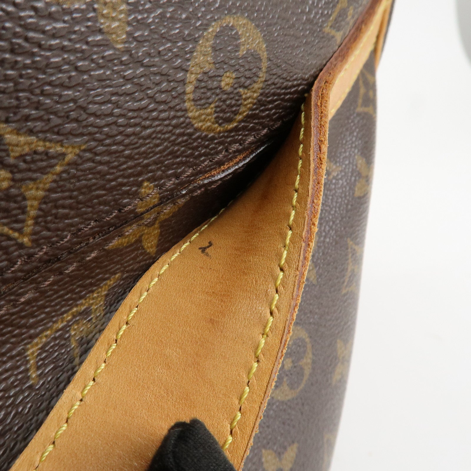 Louis Vuitton Monogram Abbesses Messenger Bag Shoulder Bag M45257 Used