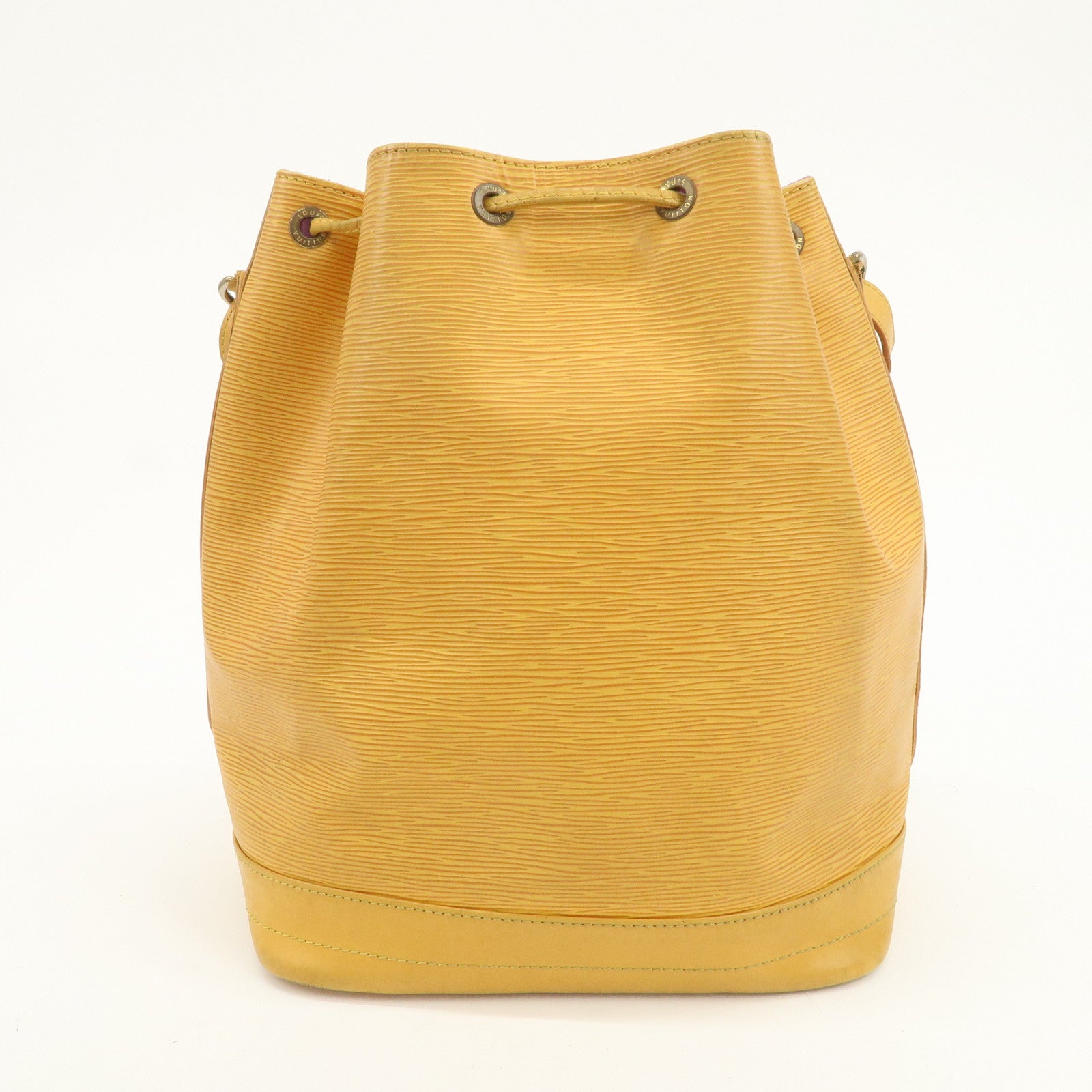 Louis Vuitton Epi Noe Leather Shoulder Bag Tassili Yellow M44009