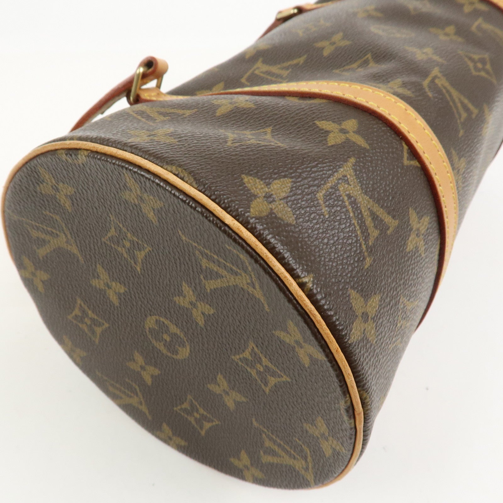 Louis Vuitton Monogram Papillon 30 Hand Bag New Style Brown M51385