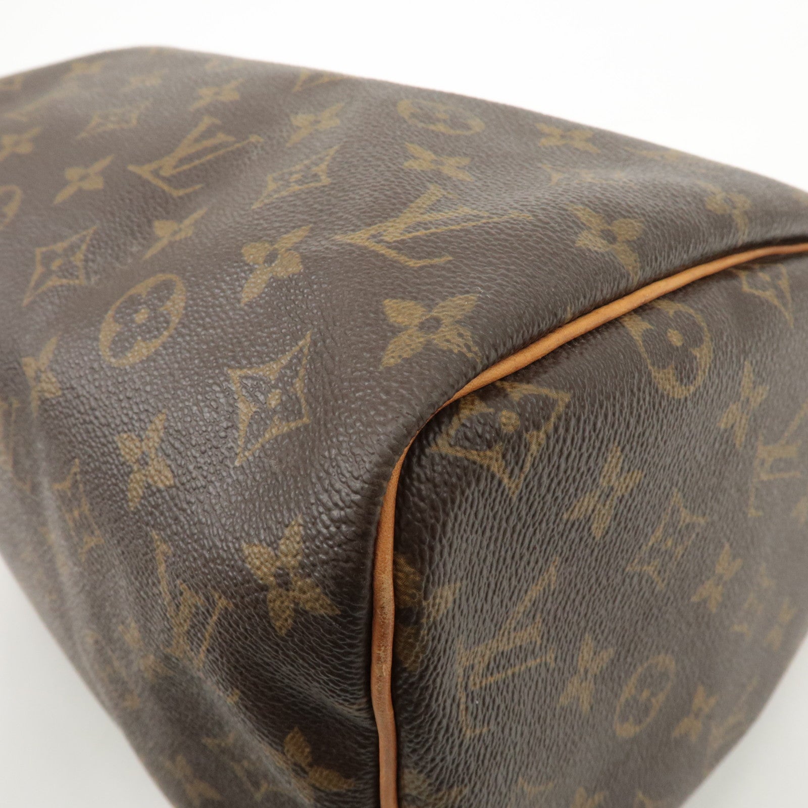 Louis Vuitton Monogram Speedy 30 Hand Bag Boston Bag M41526 Used