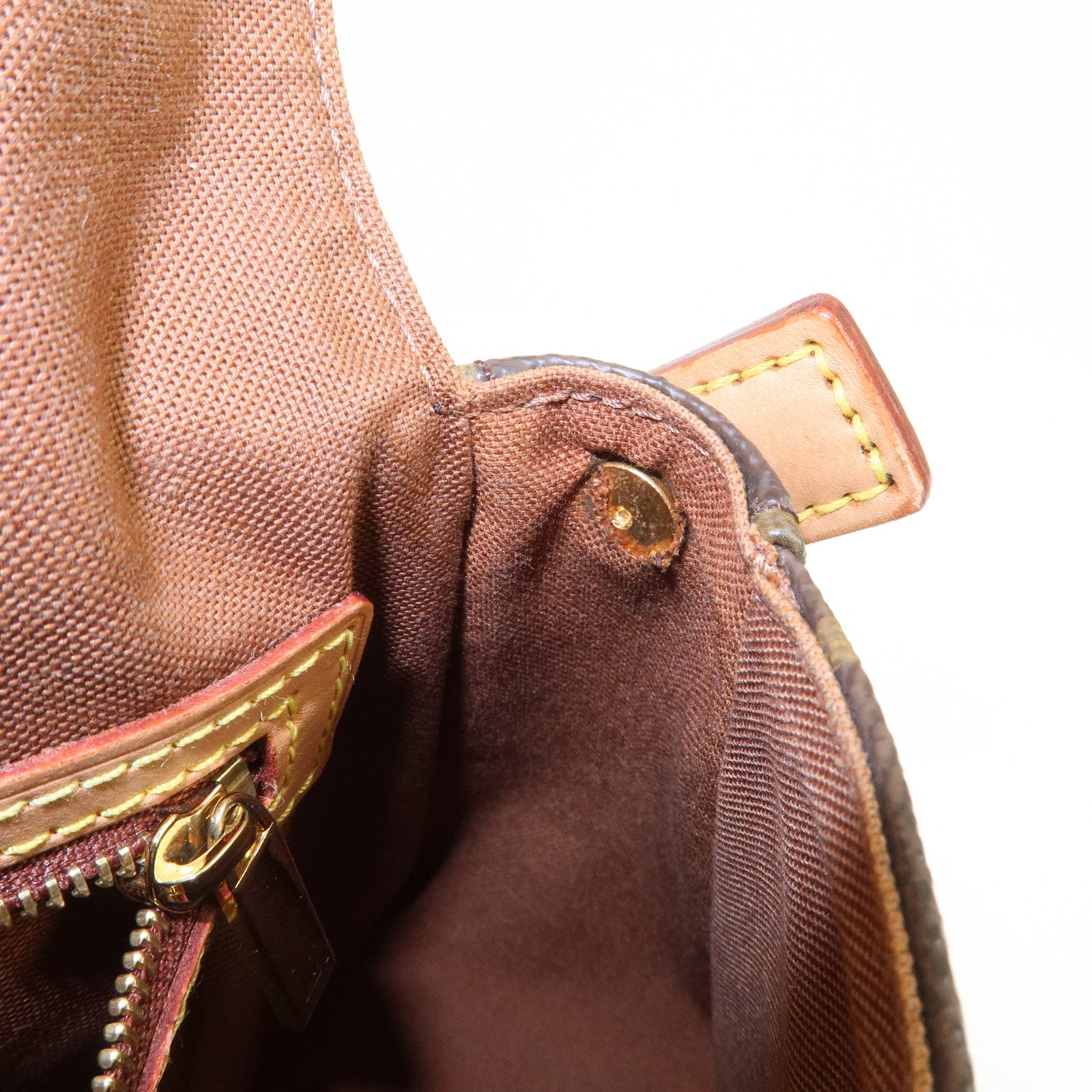Louis Vuitton Monogram Mini Looping Shoulder Bag Brown M51147