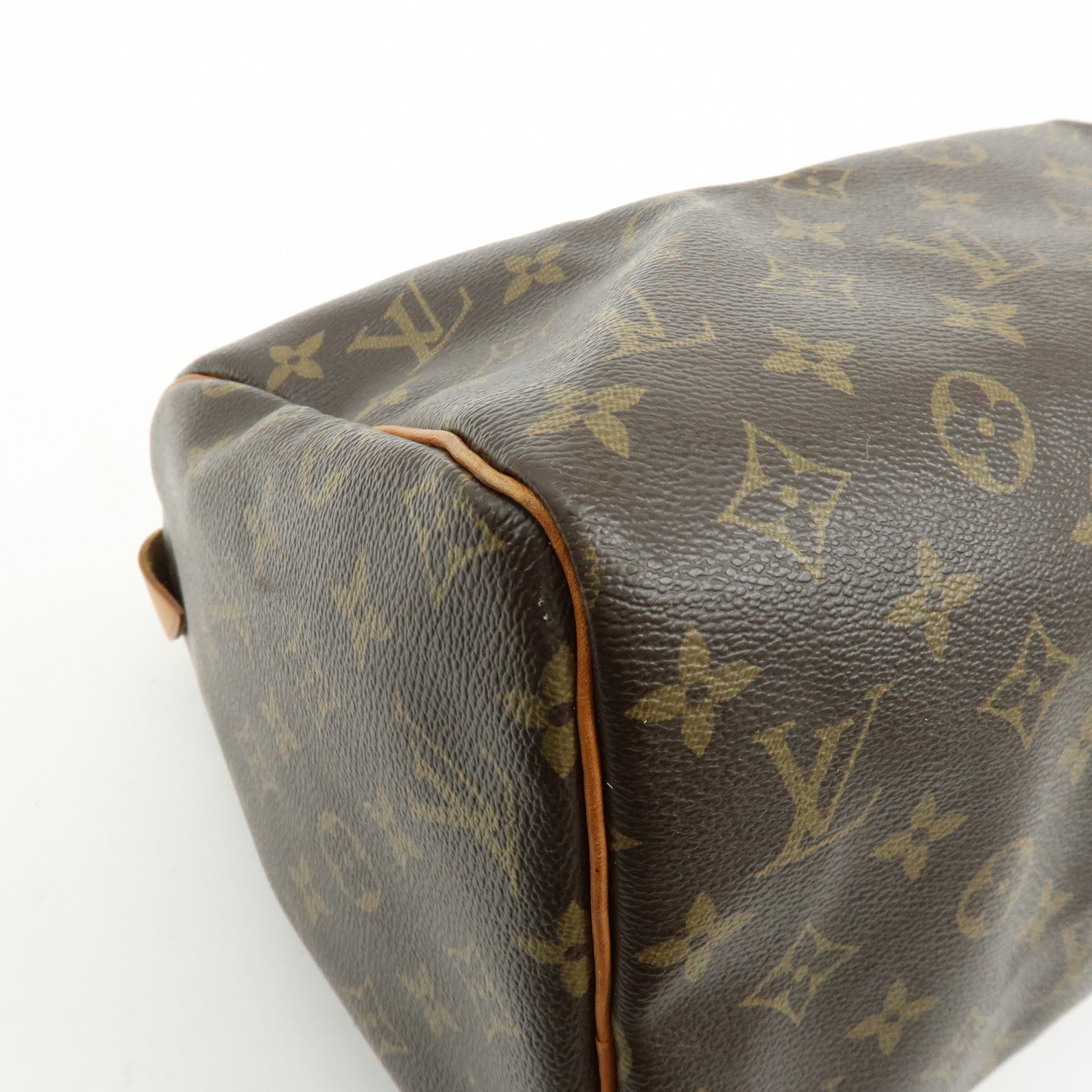 Louis Vuitton Monogram Speedy 30 Boston Bag Hand Bag Brown M41526