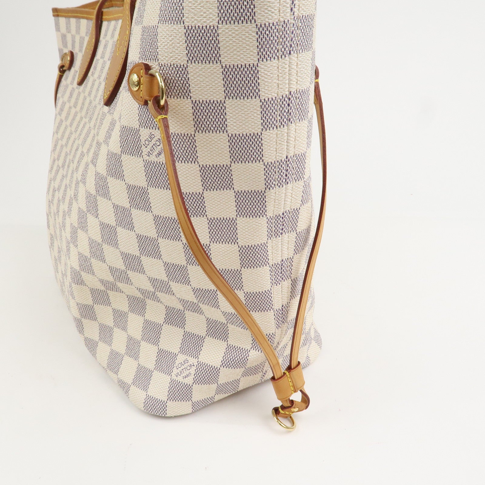 Louis Vuitton Damier Azur Neverfull MM Tote Bag N41361
