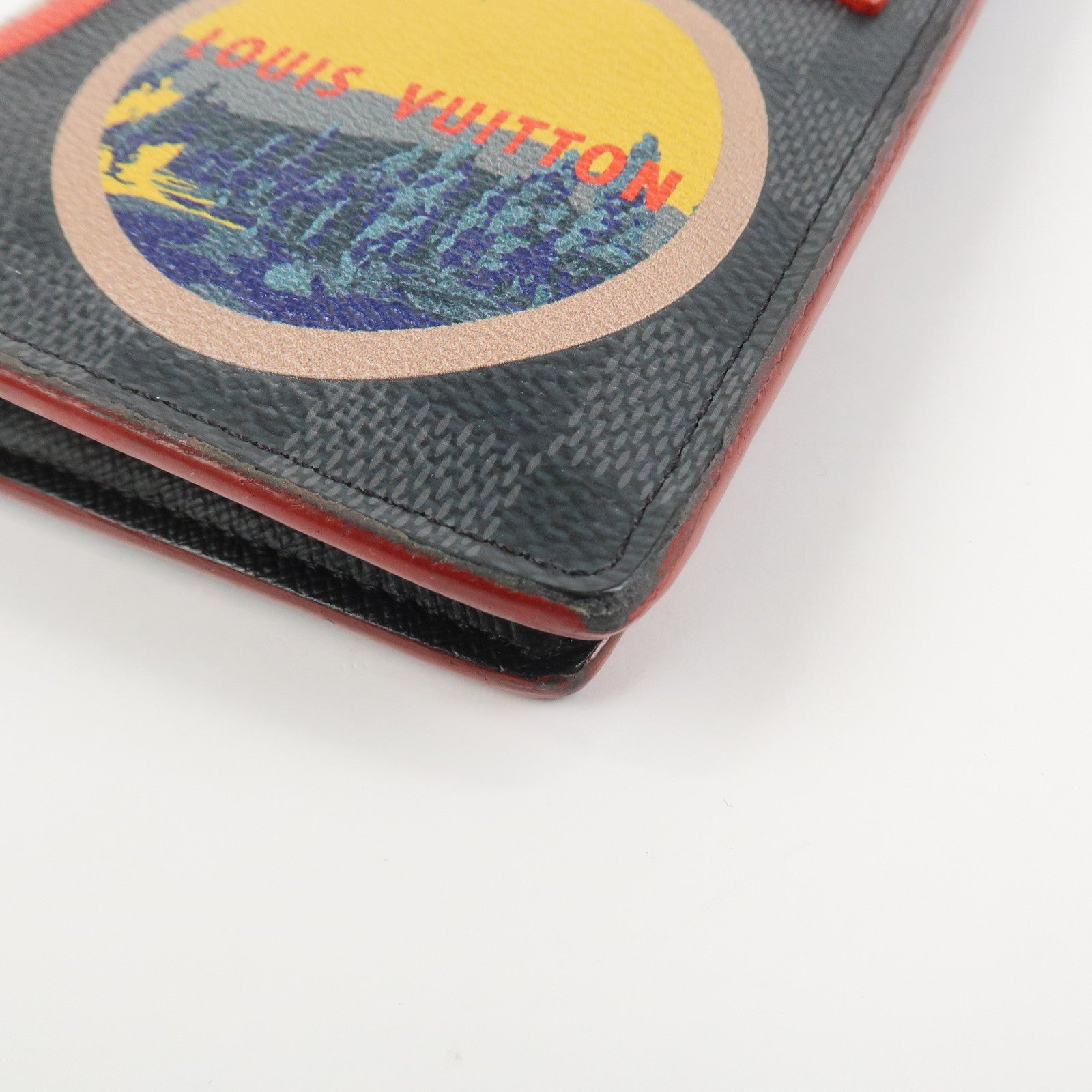 Louis Vuitton Damier Glaphite Portefeuille Brazza Wallet N60091