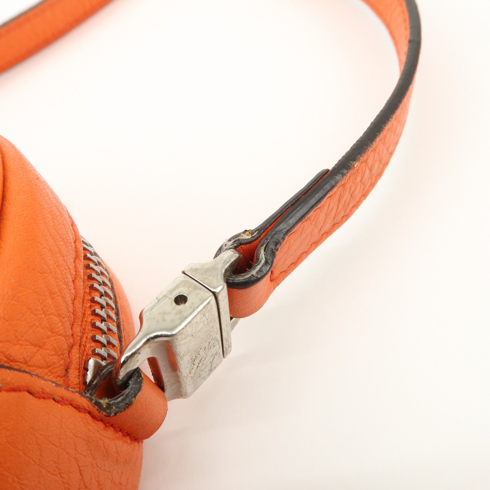 GUCCI SOHO Childrens Leather Mini Shoulder Bag Orange 355202