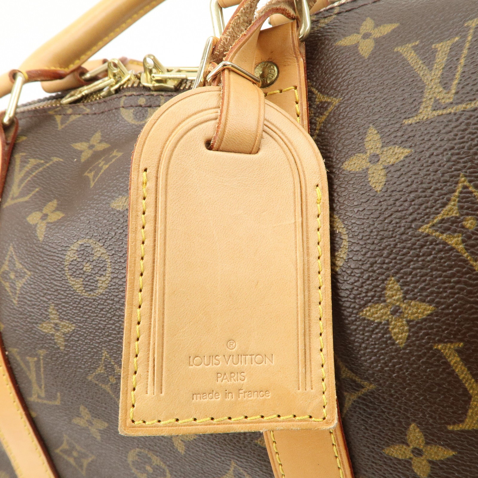 Louis Vuitton Monogram Keep All 50 Bandouliere Boston Bag M41416 Used