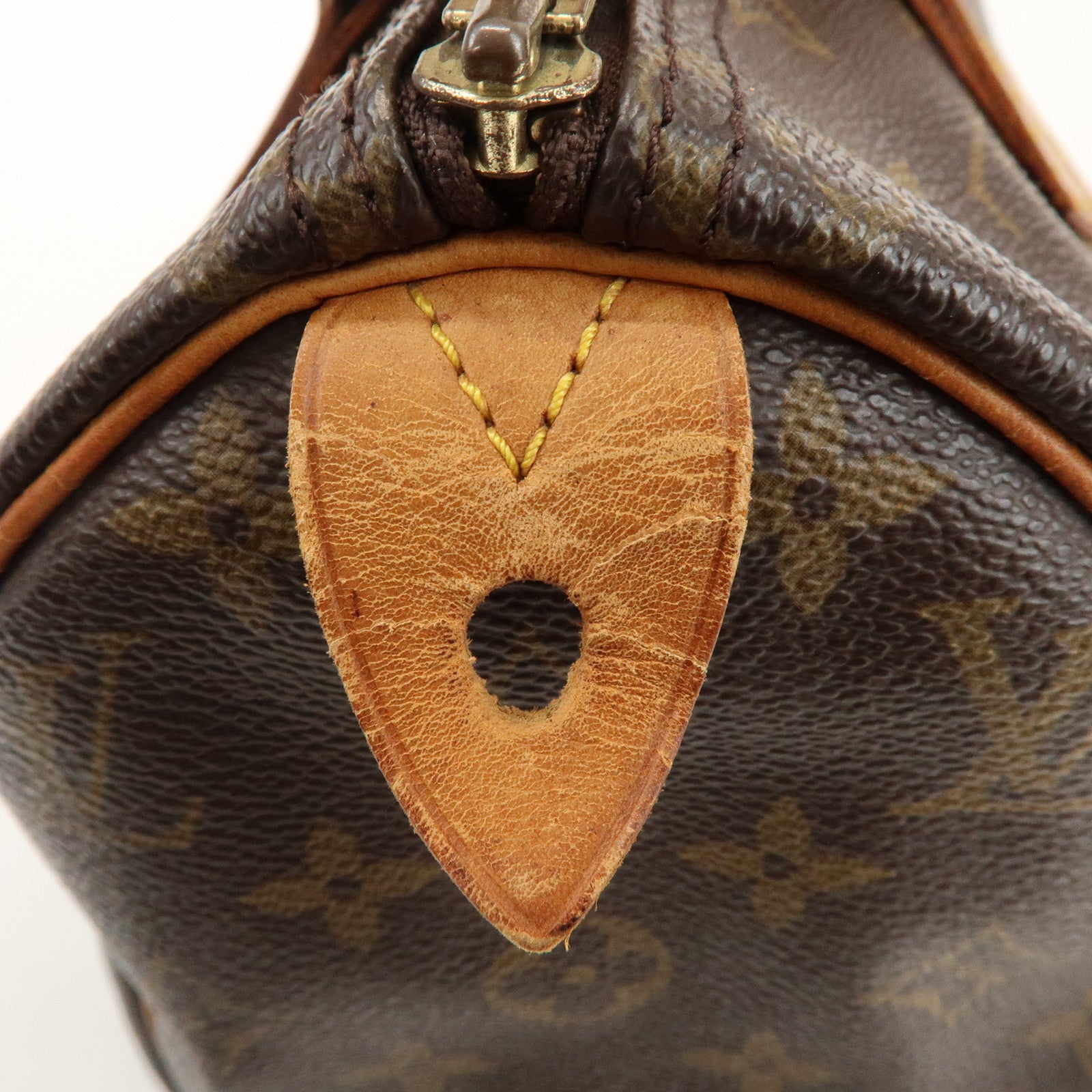 Louis Vuitton Monogram Speedy 25 Boston Bag Hand Bag Brown M41528