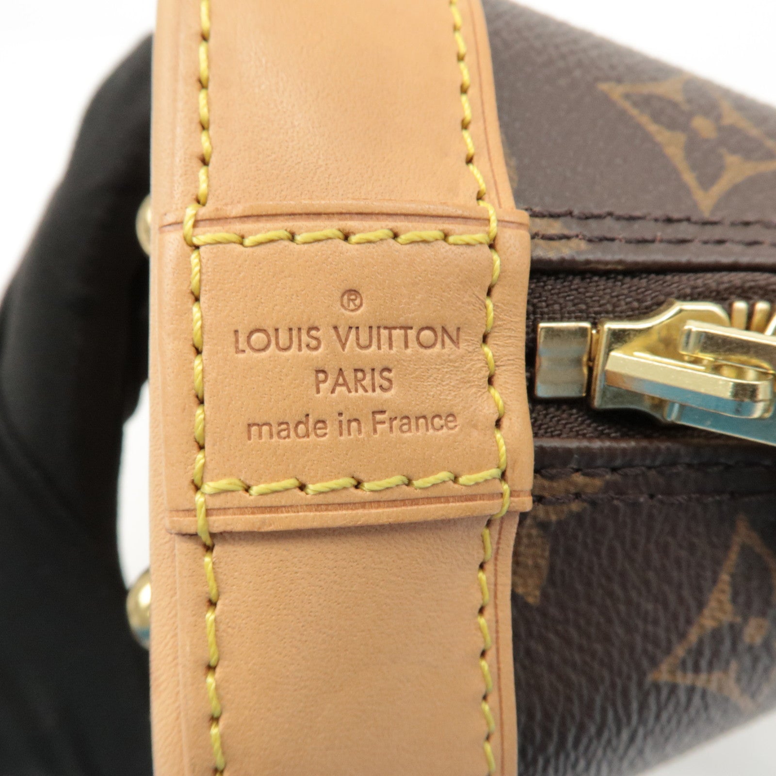 Louis Vuitton Monogram Alma BB 2Way Hand Bag Shoulder Bag M53152 Used